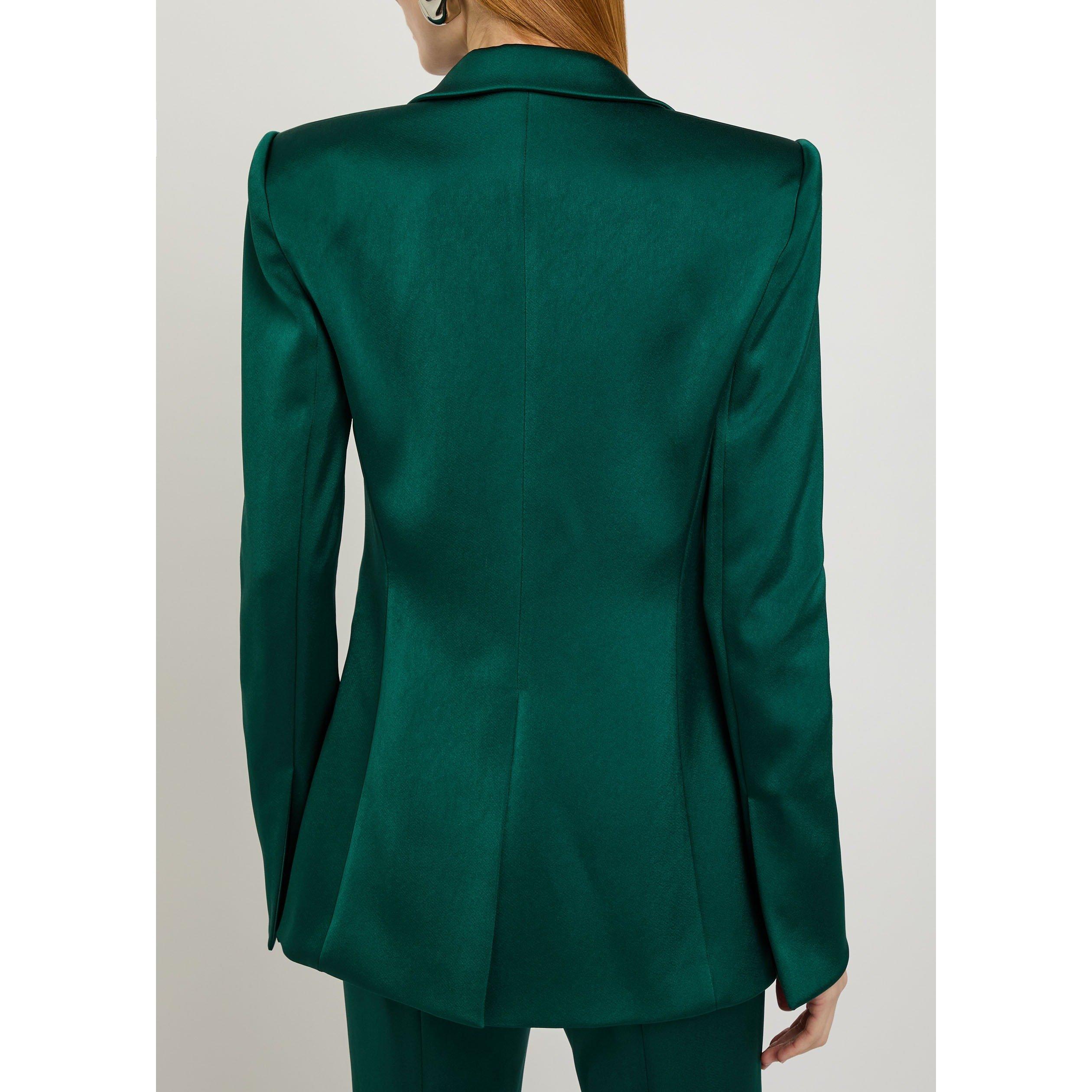 GREEN - Galvan - JKT SCULPTED BLAZER - 3