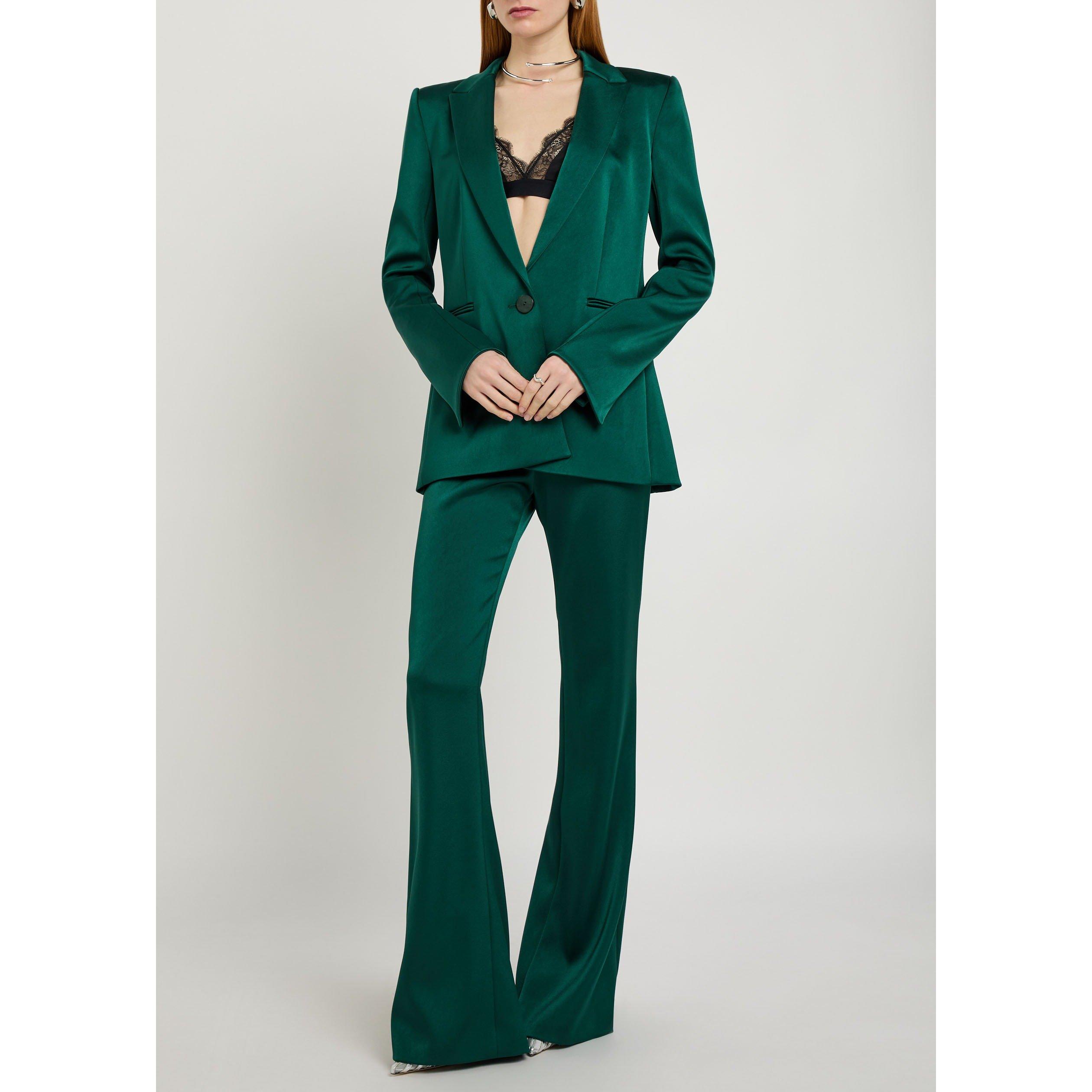 GREEN - Galvan - JKT SCULPTED BLAZER - 5