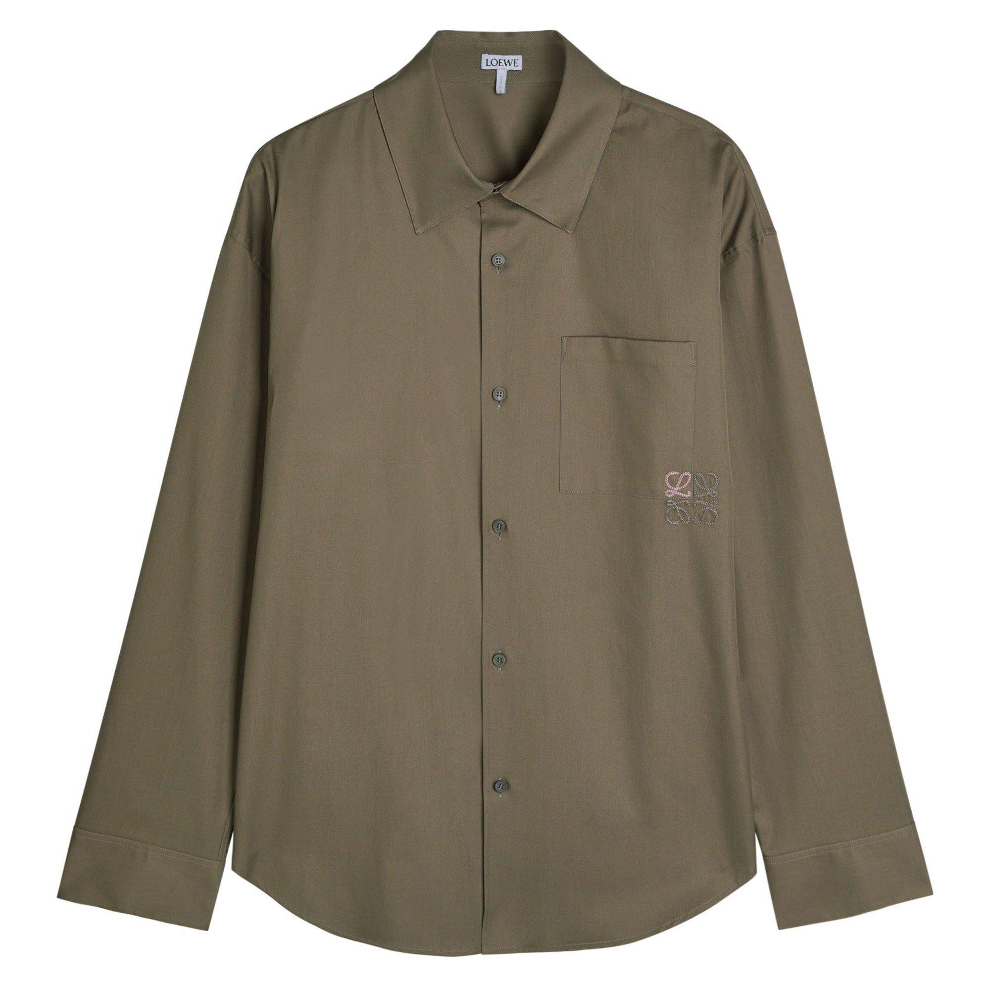 KHAKI - Loewe - LOEWE LOW Cotton SHIRT
