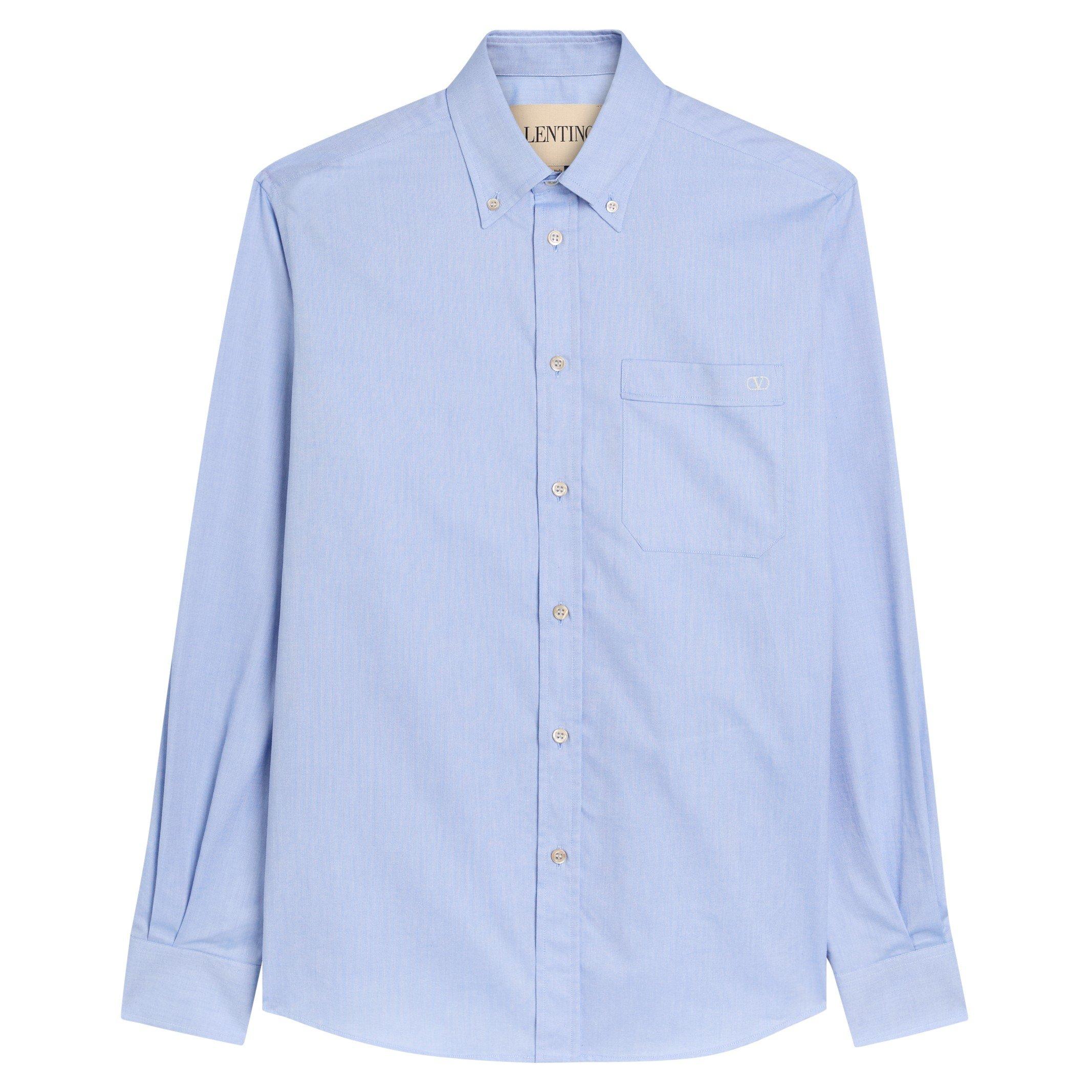 BLUE - Valentino - VAL  VLOGO SIGNATURE OXFORD - 1