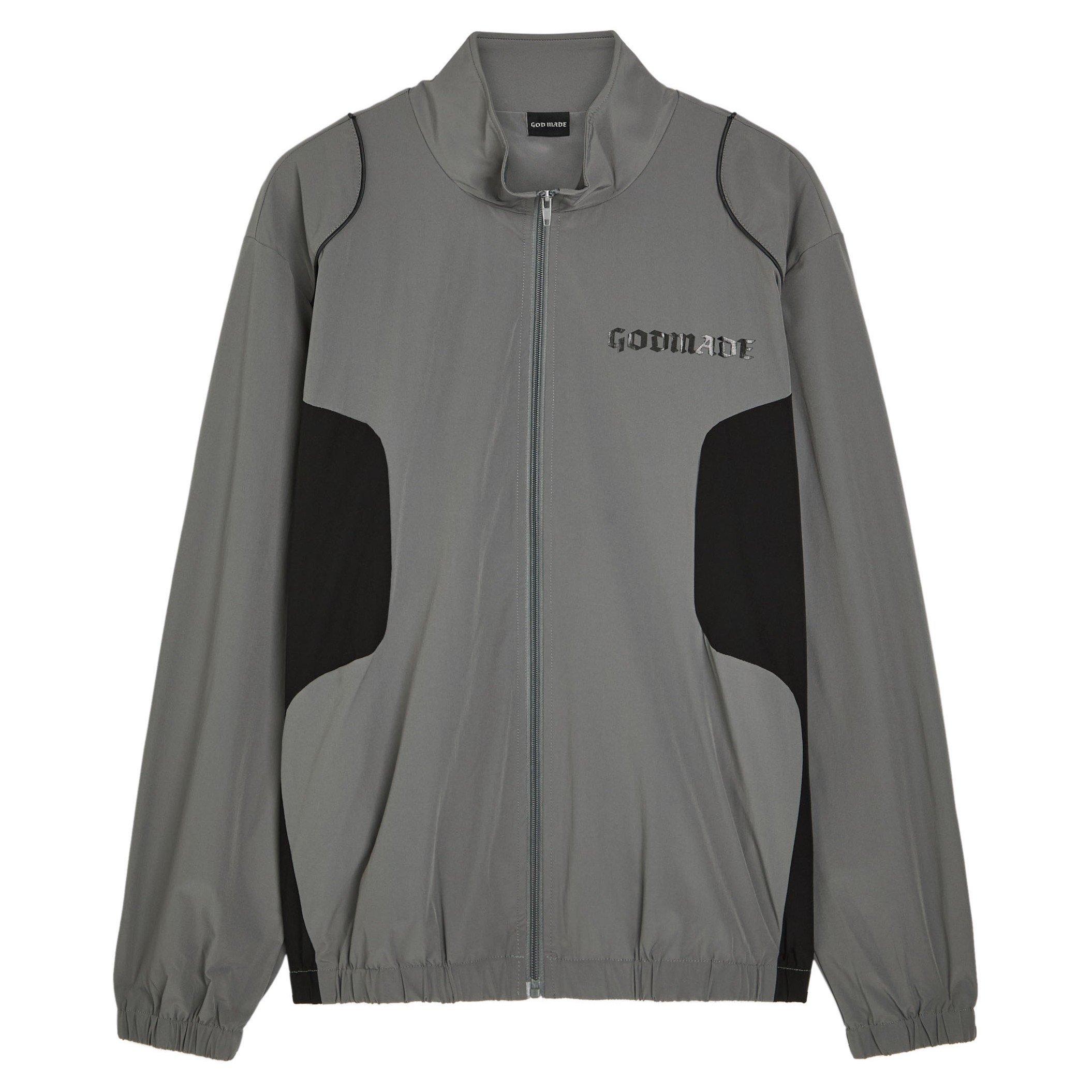 GREY - God Made - GM POLY TRACK TOP