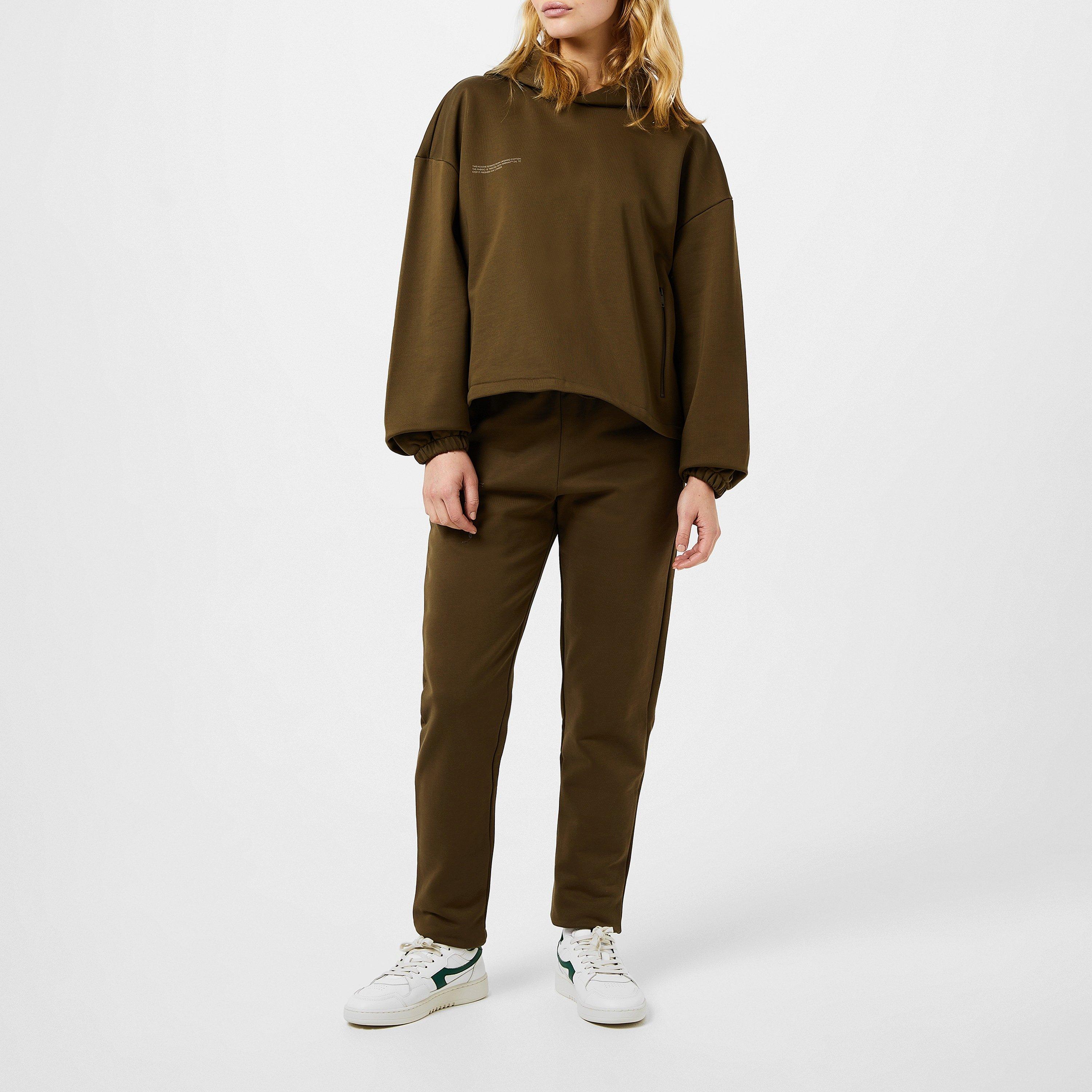 Soil Brown - Pangaia - Tech Jersey Jogging Bottoms - 2