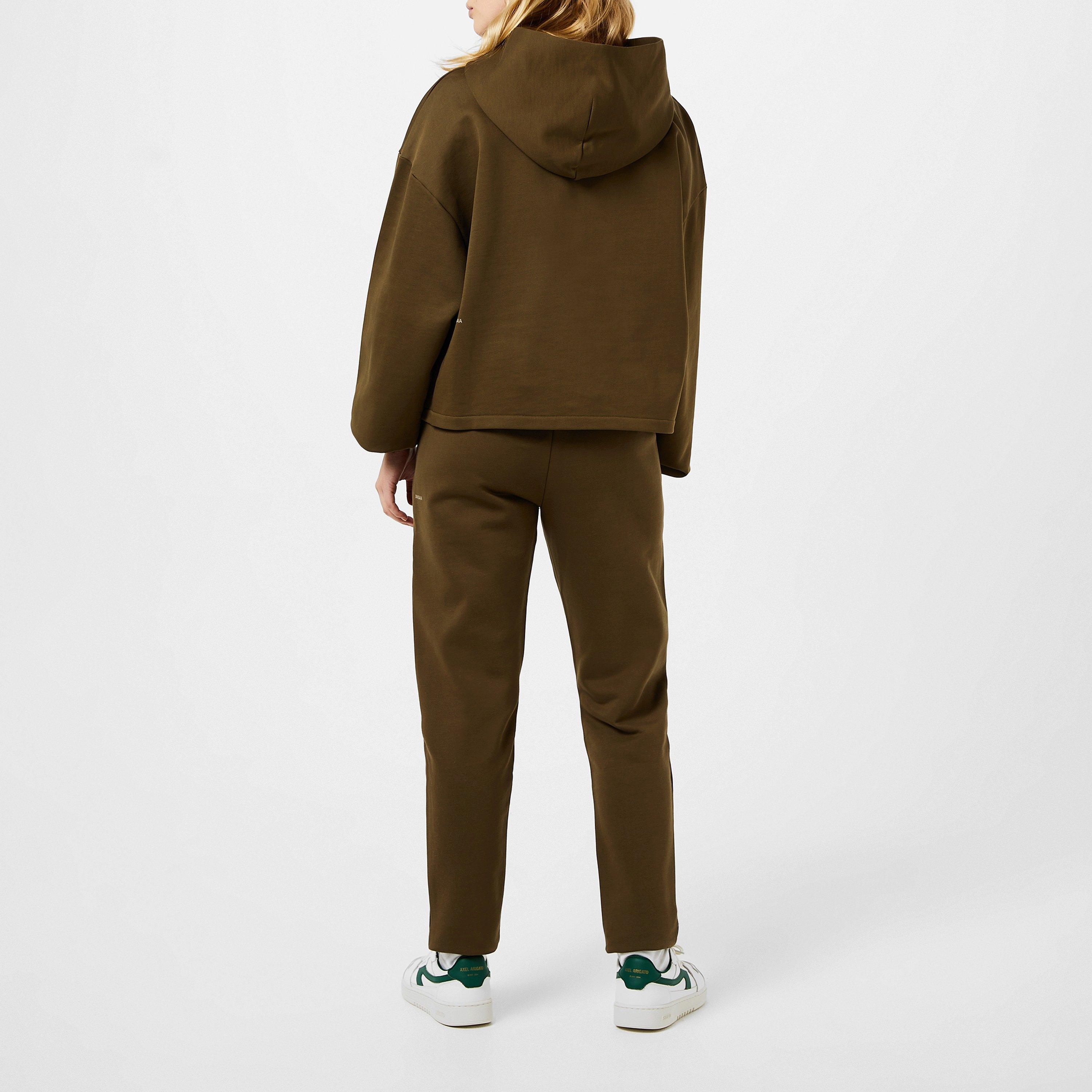 Soil Brown - Pangaia - Tech Jersey Jogging Bottoms - 3