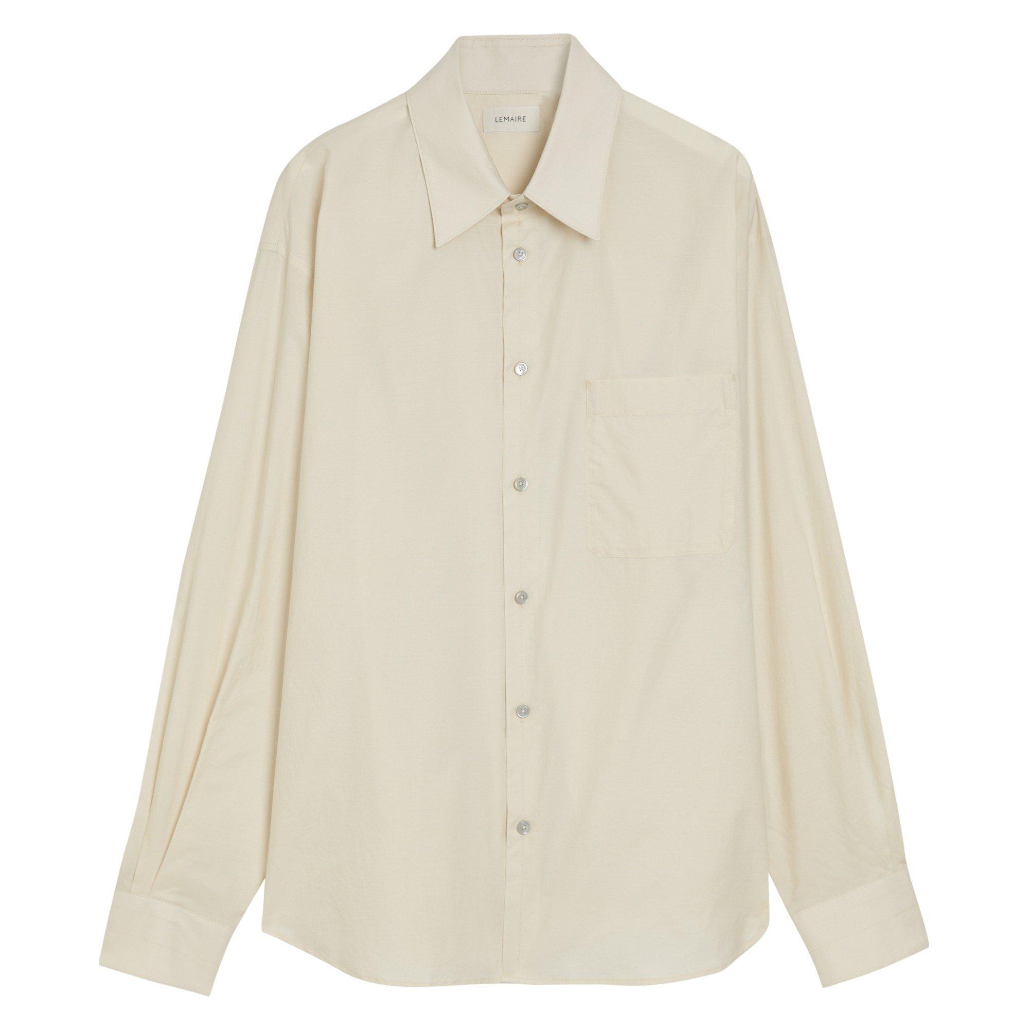 CREAM - Lemaire - LEMAIRE REGULAR SHIRT - 1
