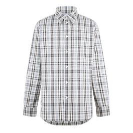 Bottega Veneta Checked Cotton Shirt