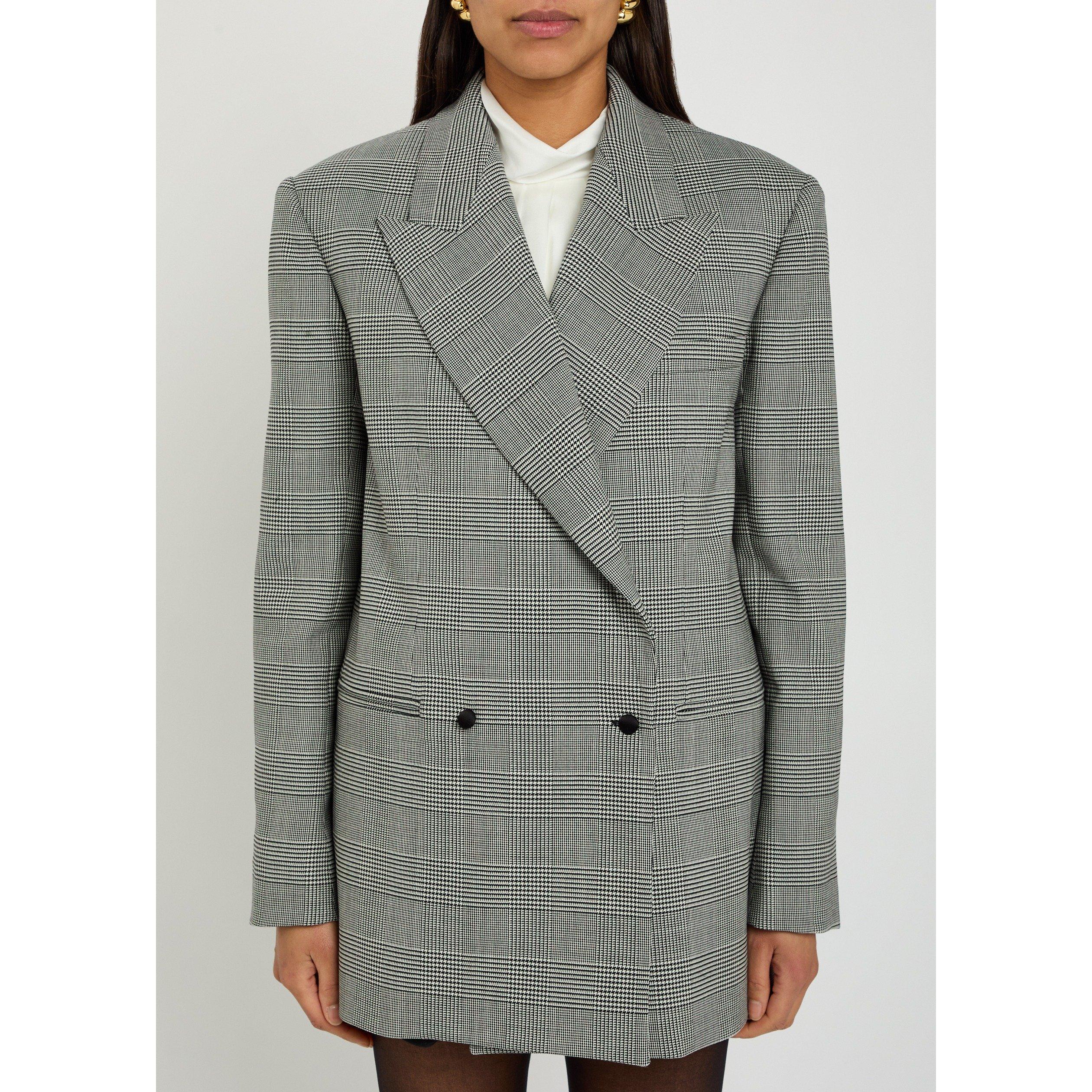BLACK AND WHITE - Balmain - PRINCE DE GALLES JACQUARD LOO - 2