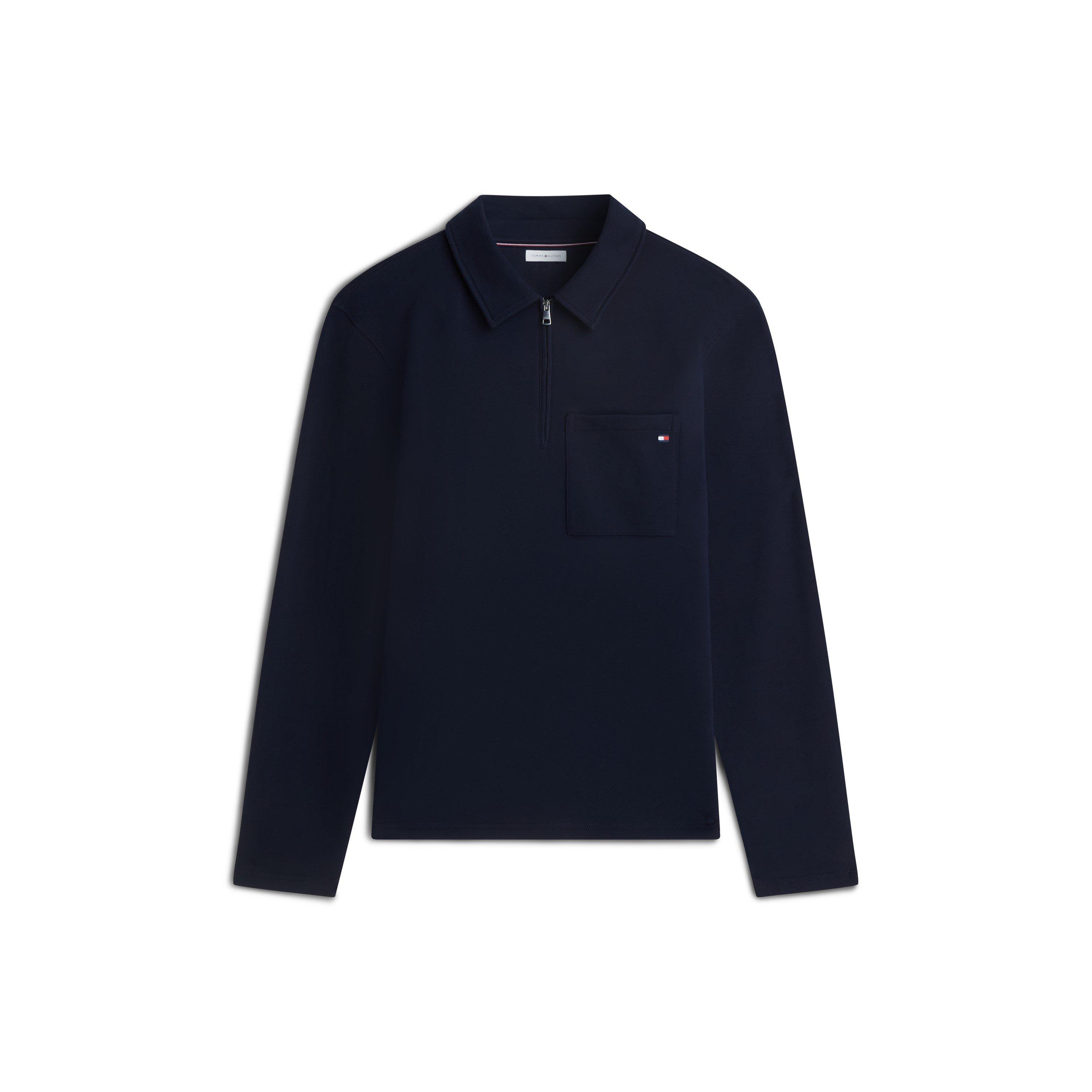 Tommy Hilfiger Men's 1/4 Zip Fleece - Desert Sky - XL