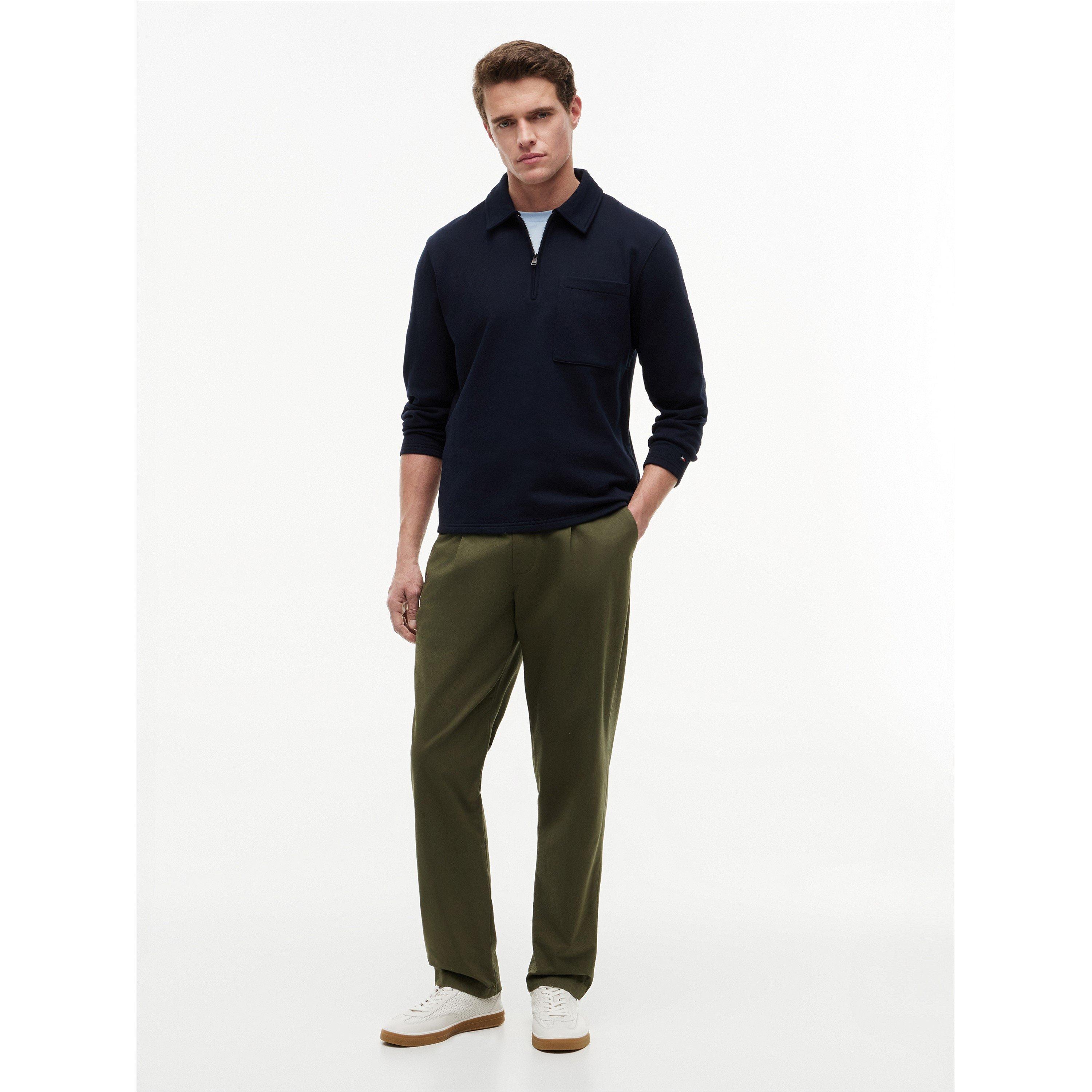 Desert Sky - Tommy Hilfiger - Men's 1/4 Zip Fleece - 3