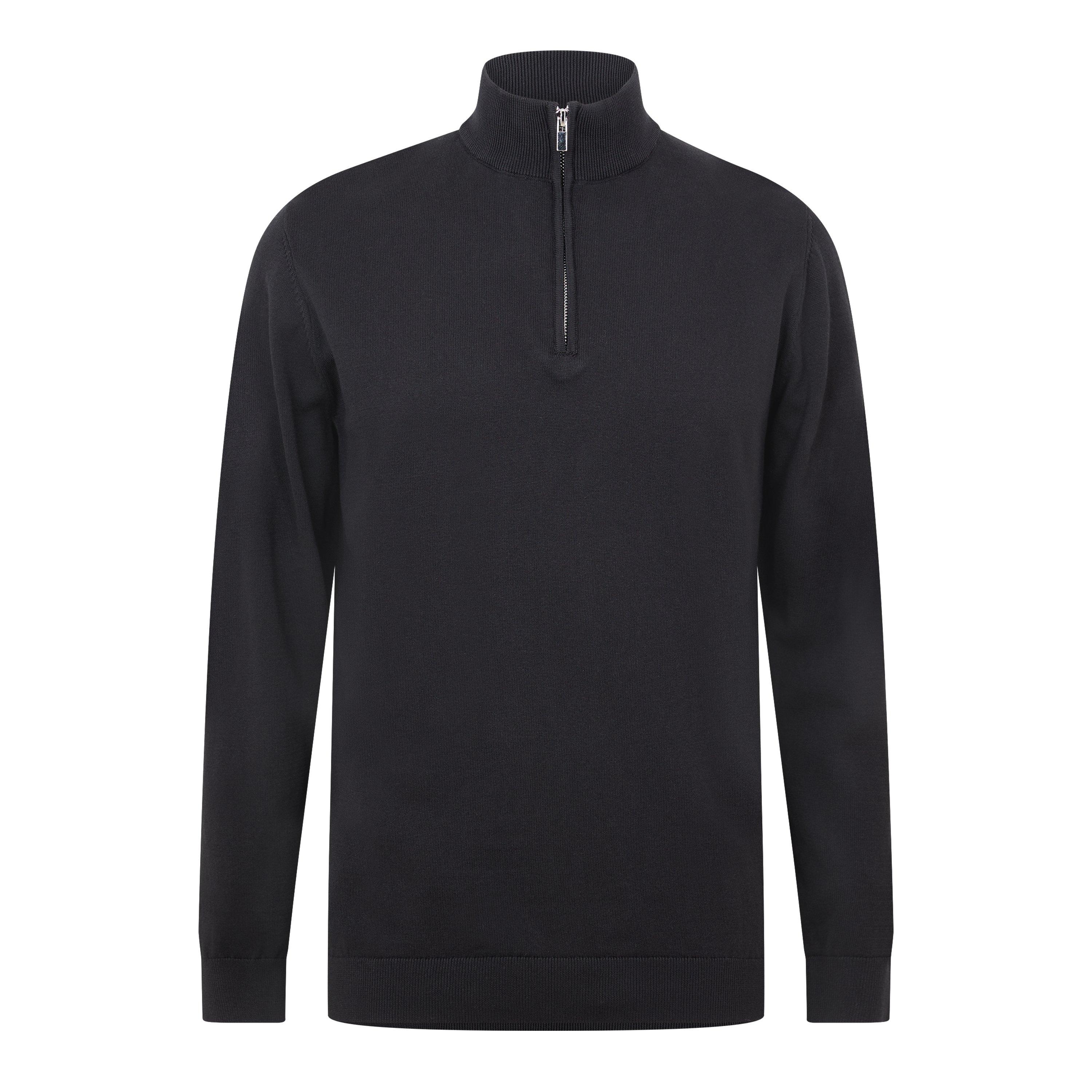 Black - CAPO - CAPO 1/4 Zip Sn71 - 1