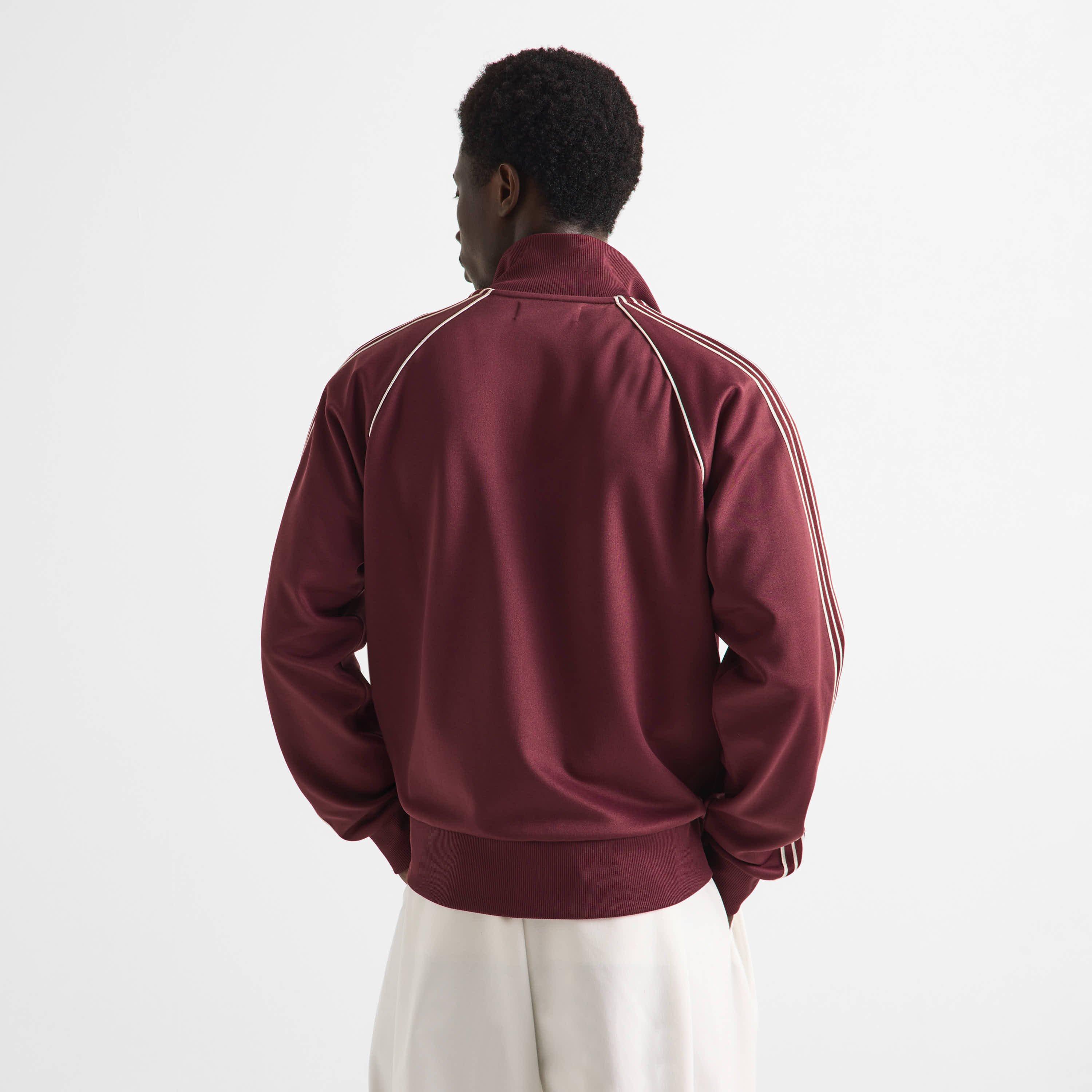Burgundy - Slazenger - Off-Court Men’s Warmdown Track Jacket - 4