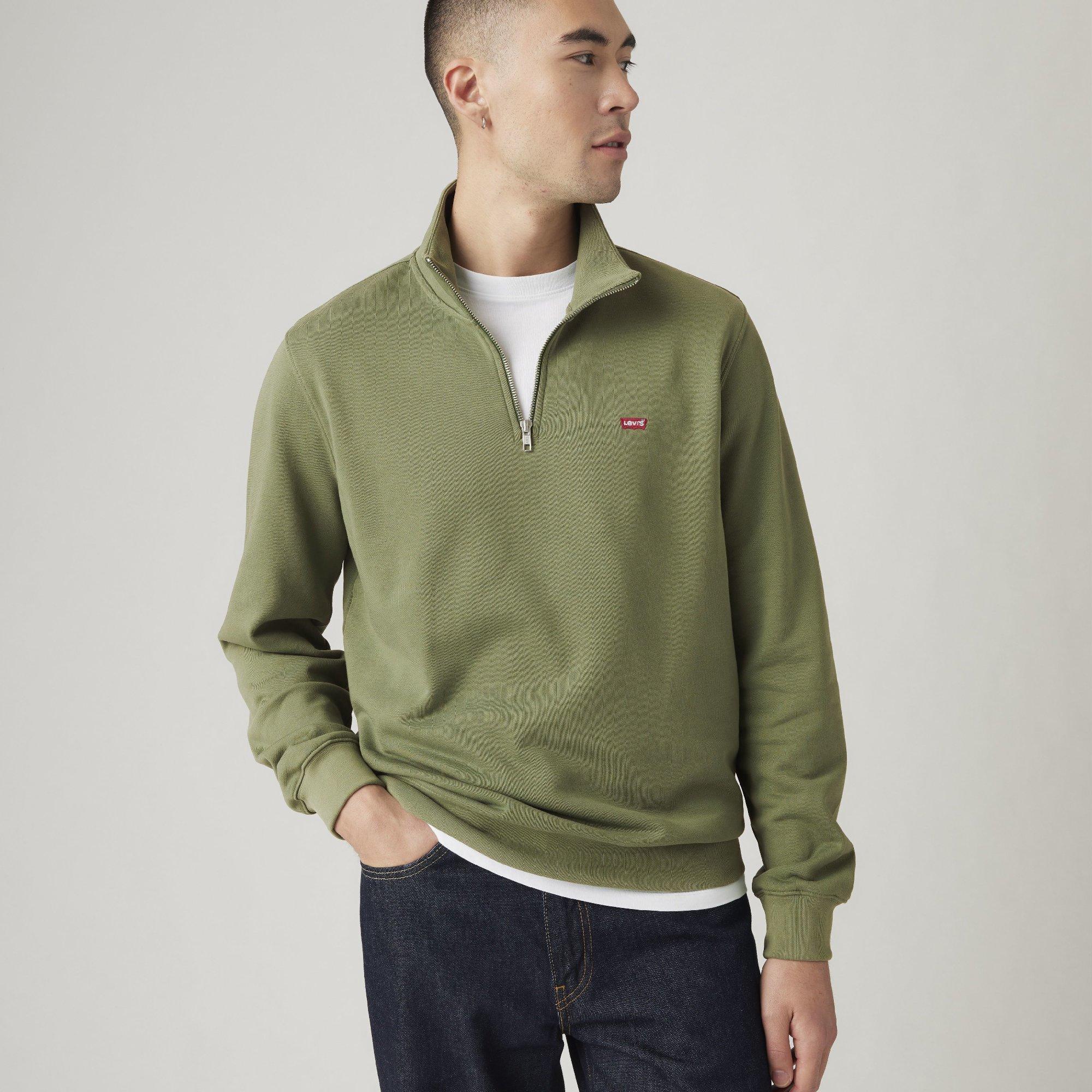 Moss Olive - Levis - Levis Original Hm 1/4 Zip Moss Olive - 4