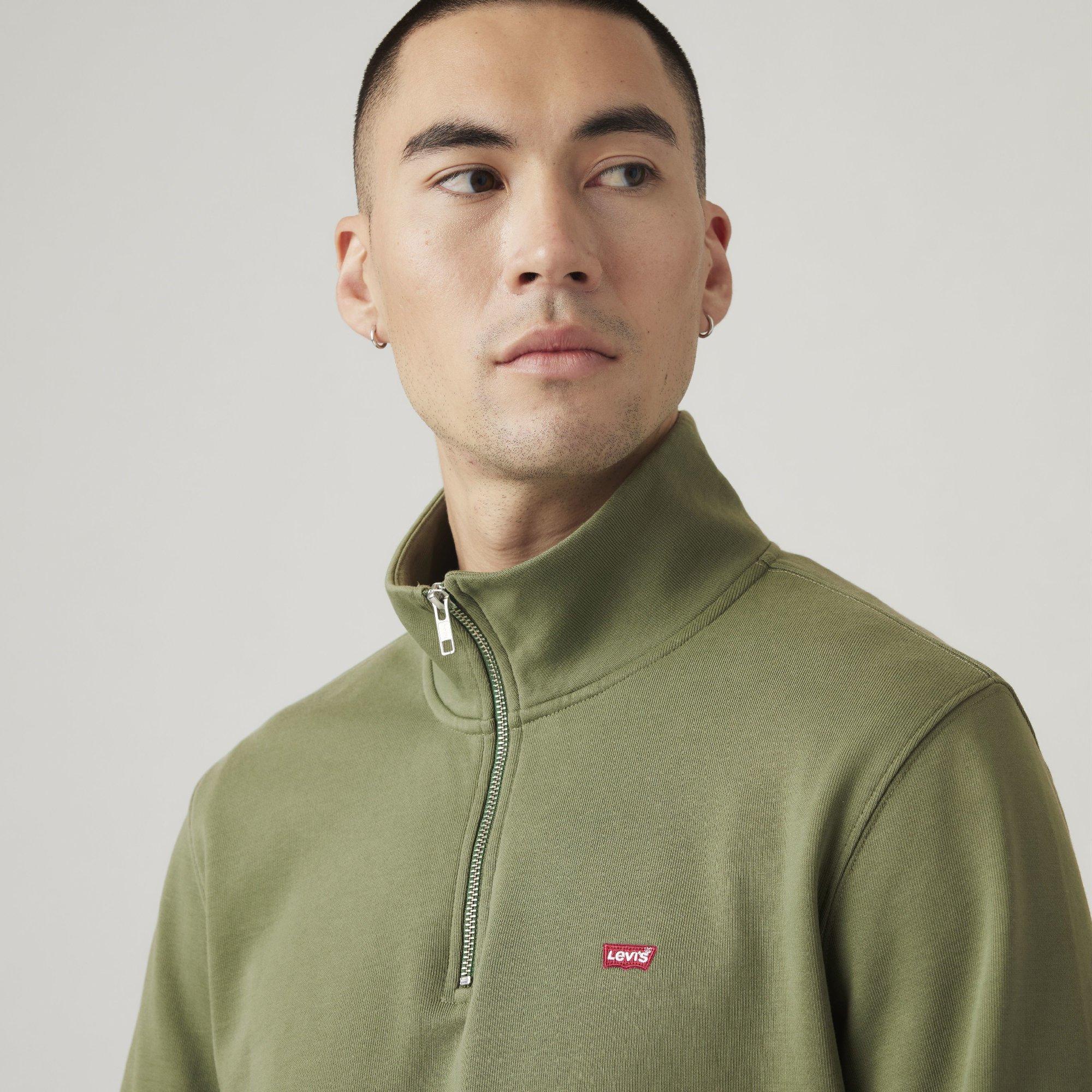 Moss Olive - Levis - Levis Original Hm 1/4 Zip Moss Olive - 5
