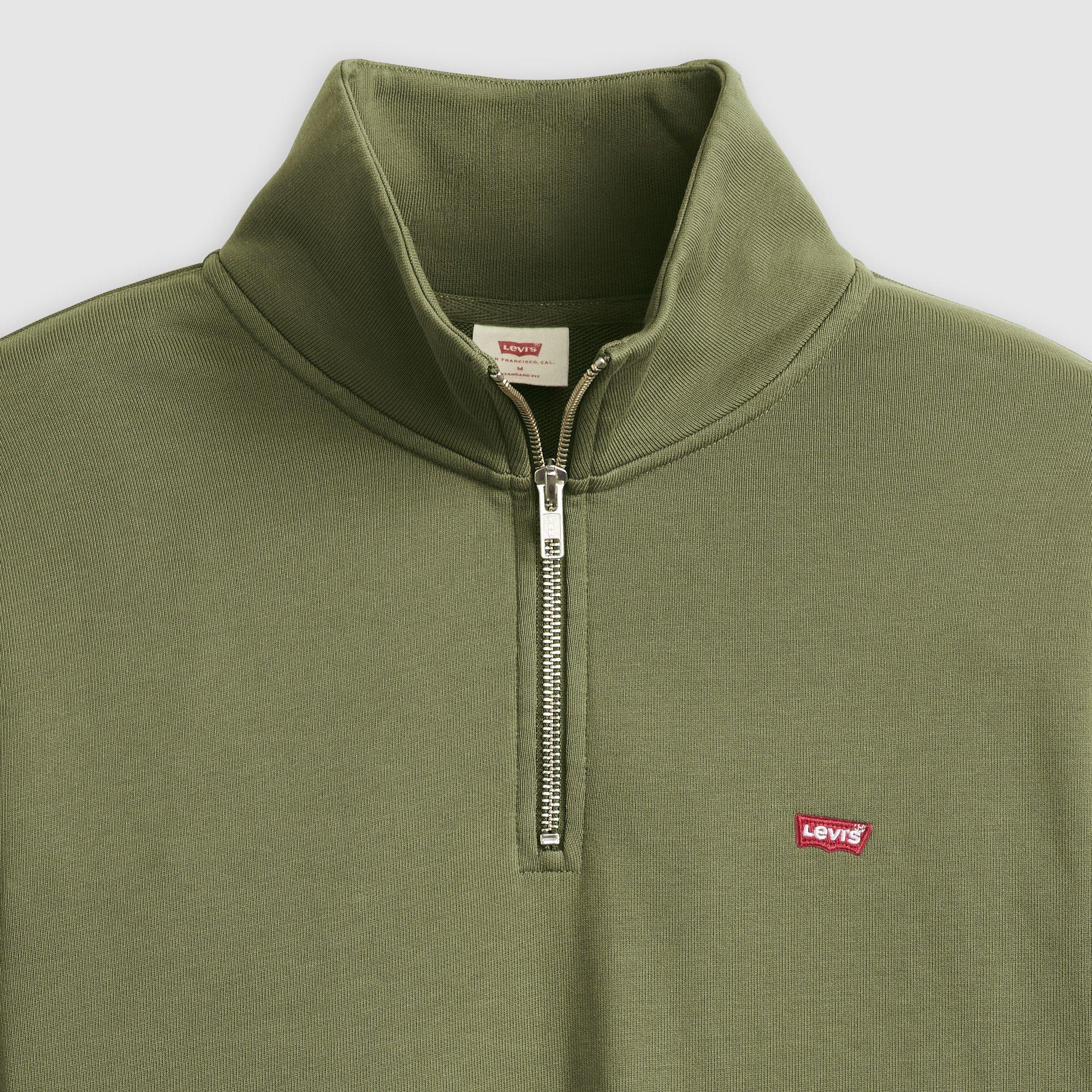 Moss Olive - Levis - Levis Original Hm 1/4 Zip Moss Olive - 6