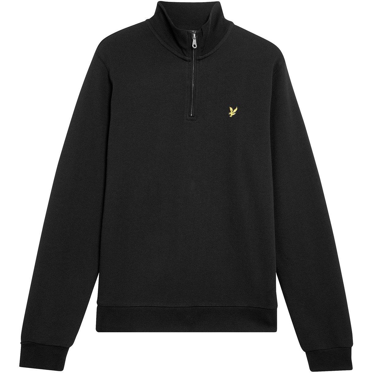 Jet Black Z865 - Lyle and Scott - Quarter Zip Sweatshirt - 1