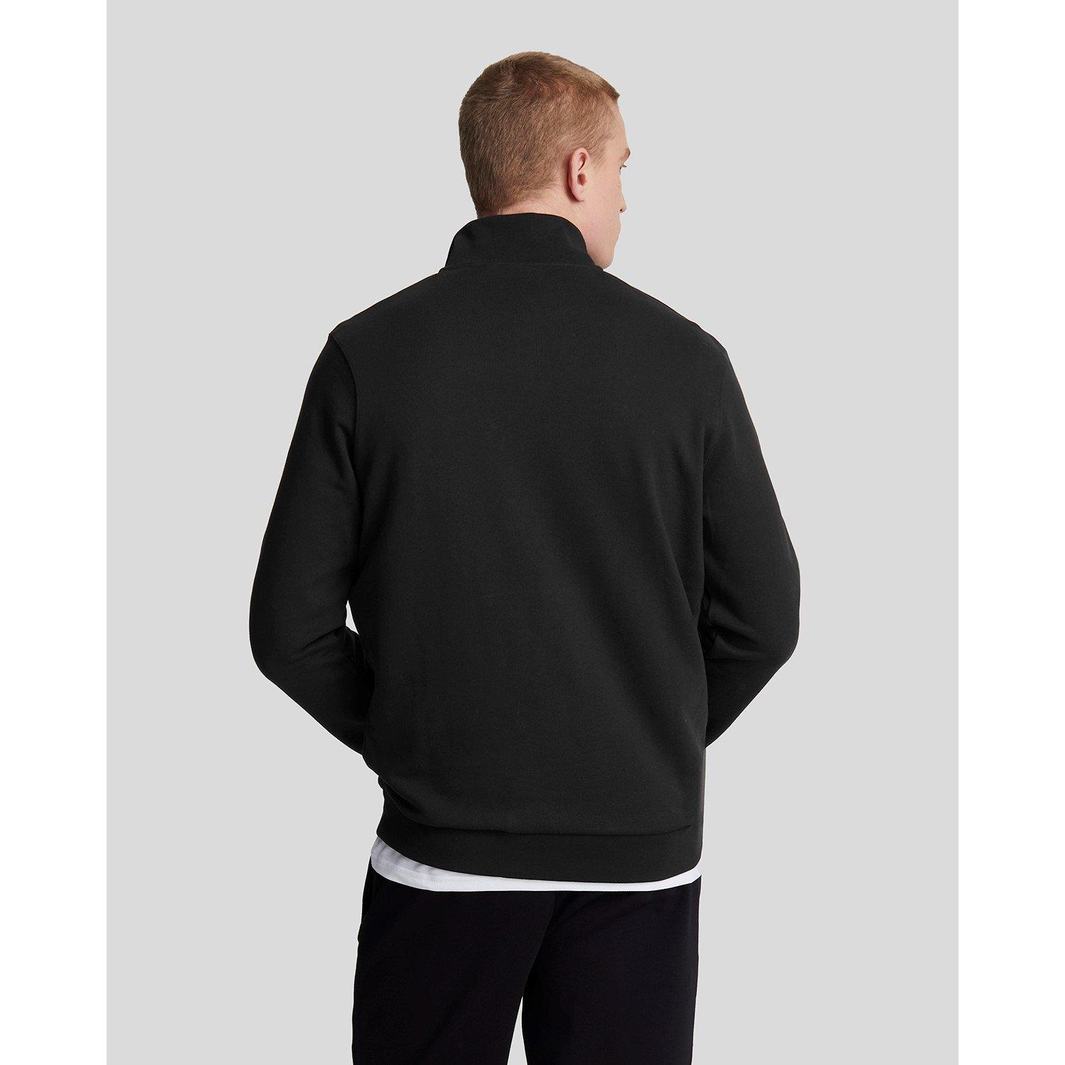 Jet Black Z865 - Lyle and Scott - Quarter Zip Sweatshirt - 3