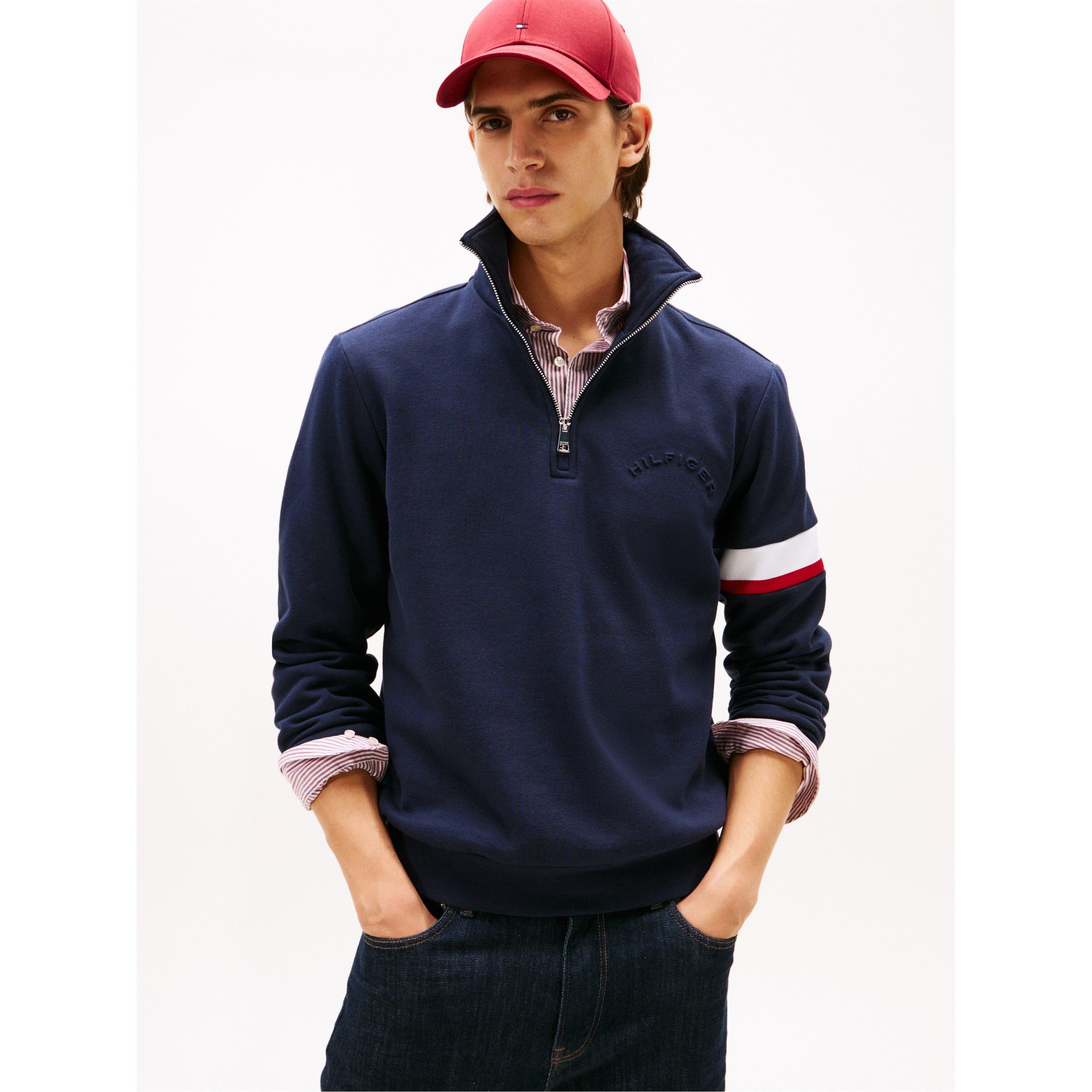Desert Sky DW5 - Tommy Hilfiger - Men's quarter Zip Fleece - 2