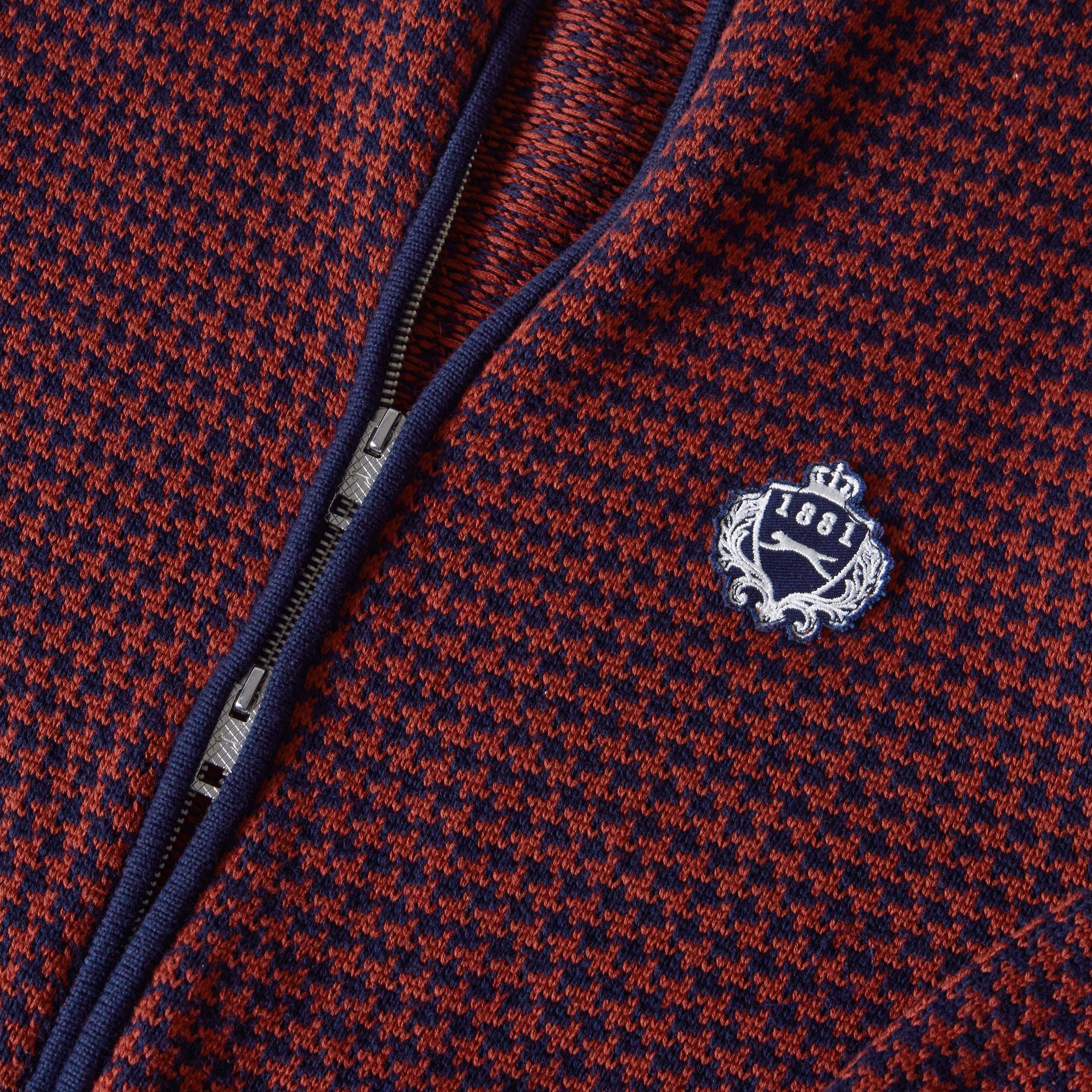 Burgundy - Slazenger Off-Court - Off-Court Men’s Last Orders Knitted Track Top - 5