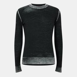 Diesel Acid Wash Crew Jumper