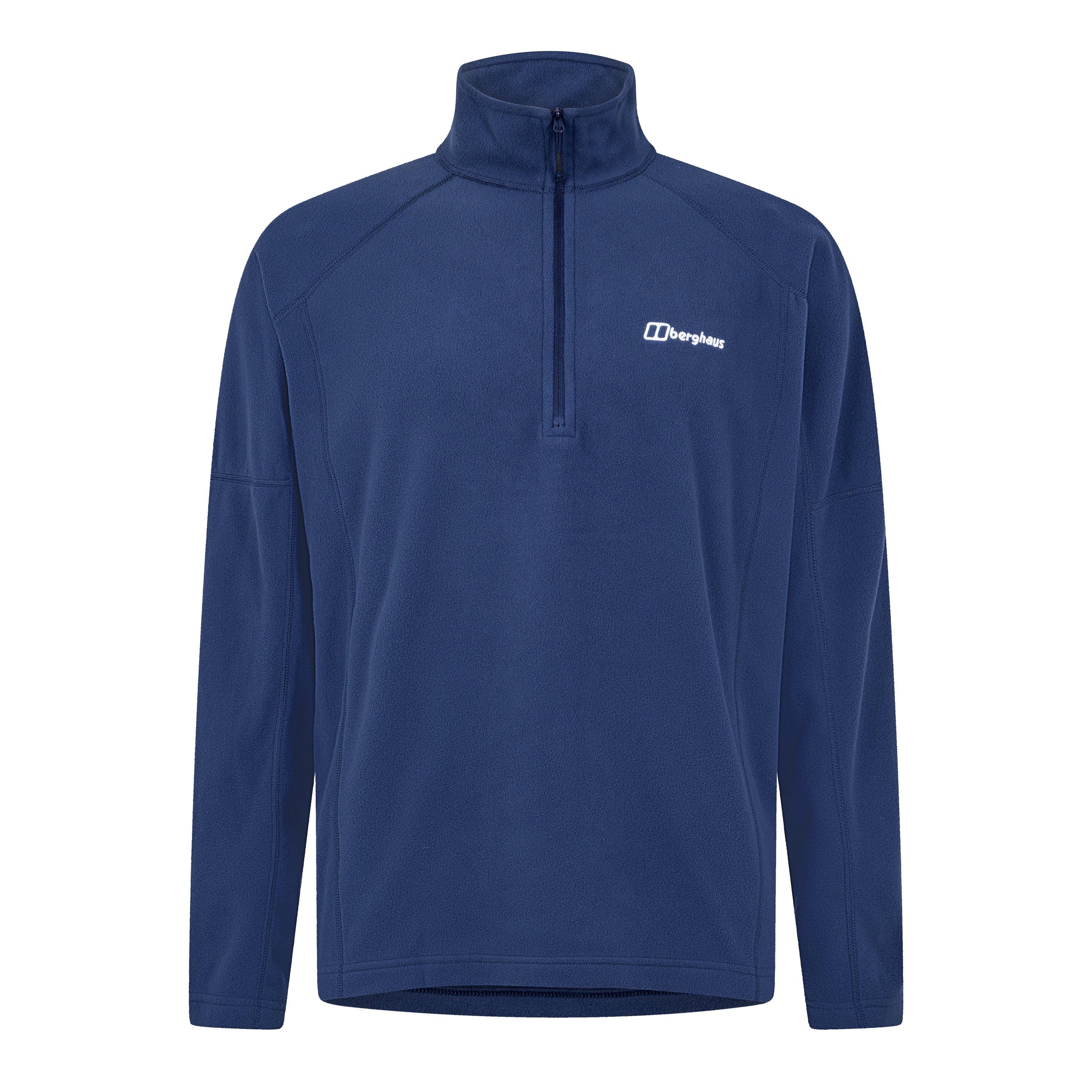 Berghaus Men's Prism Micro Half Zip Polartec Fleece - Dark Blue - X Large