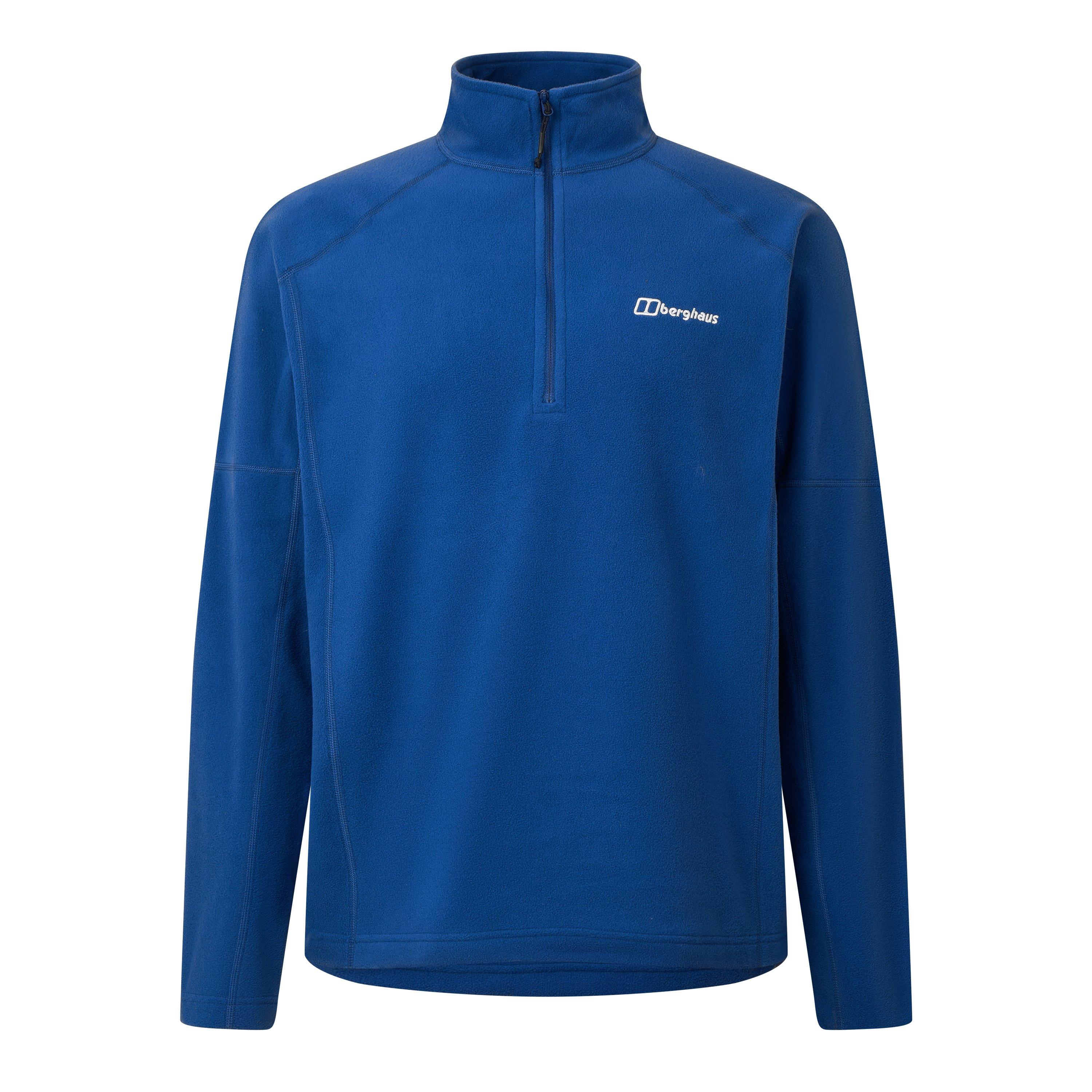 Berghaus Men's Prism Micro Half Zip Polartec Fleece - Blue - X Large