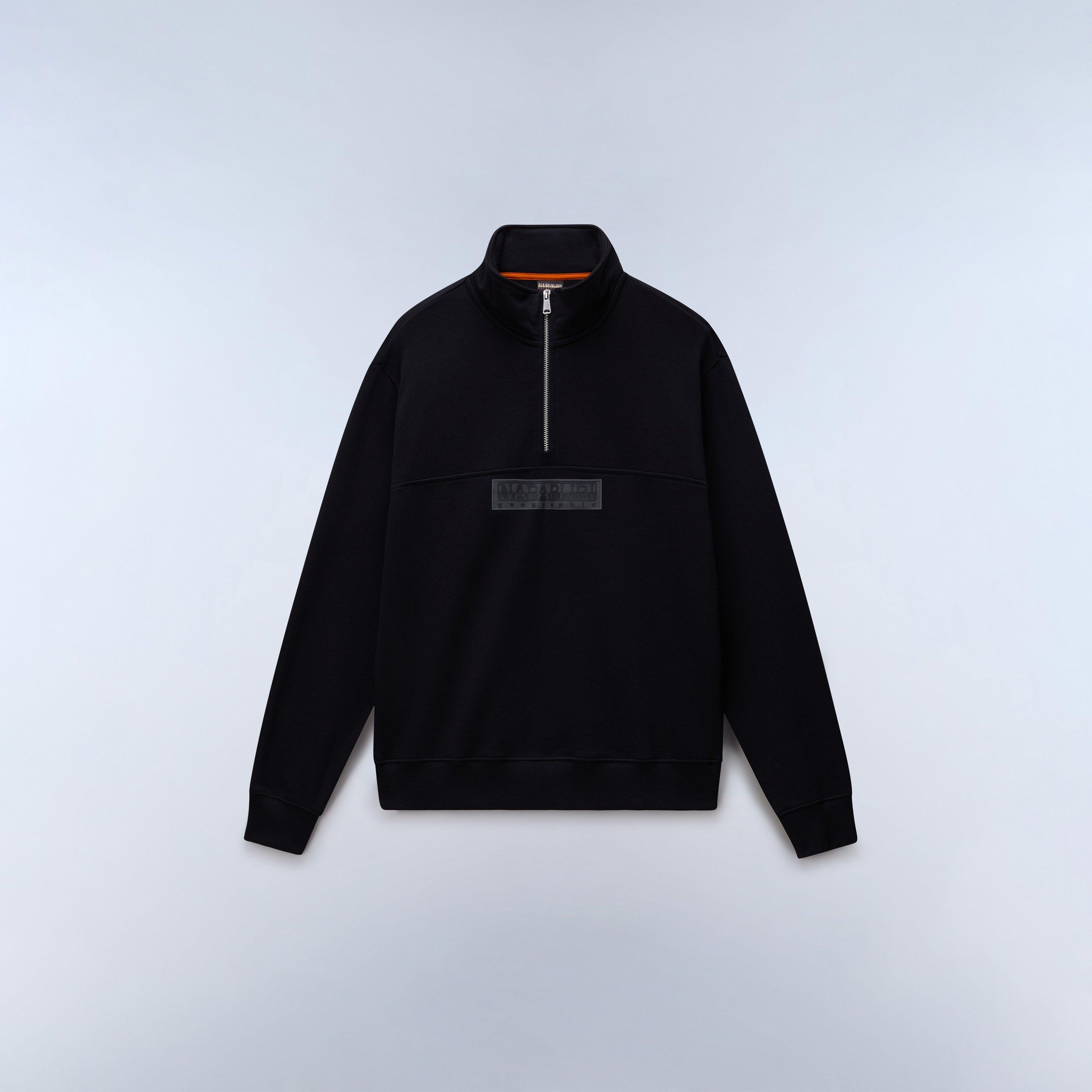 Zwart - Napapijri - Napa Box 1/4 Zip Mens - 1