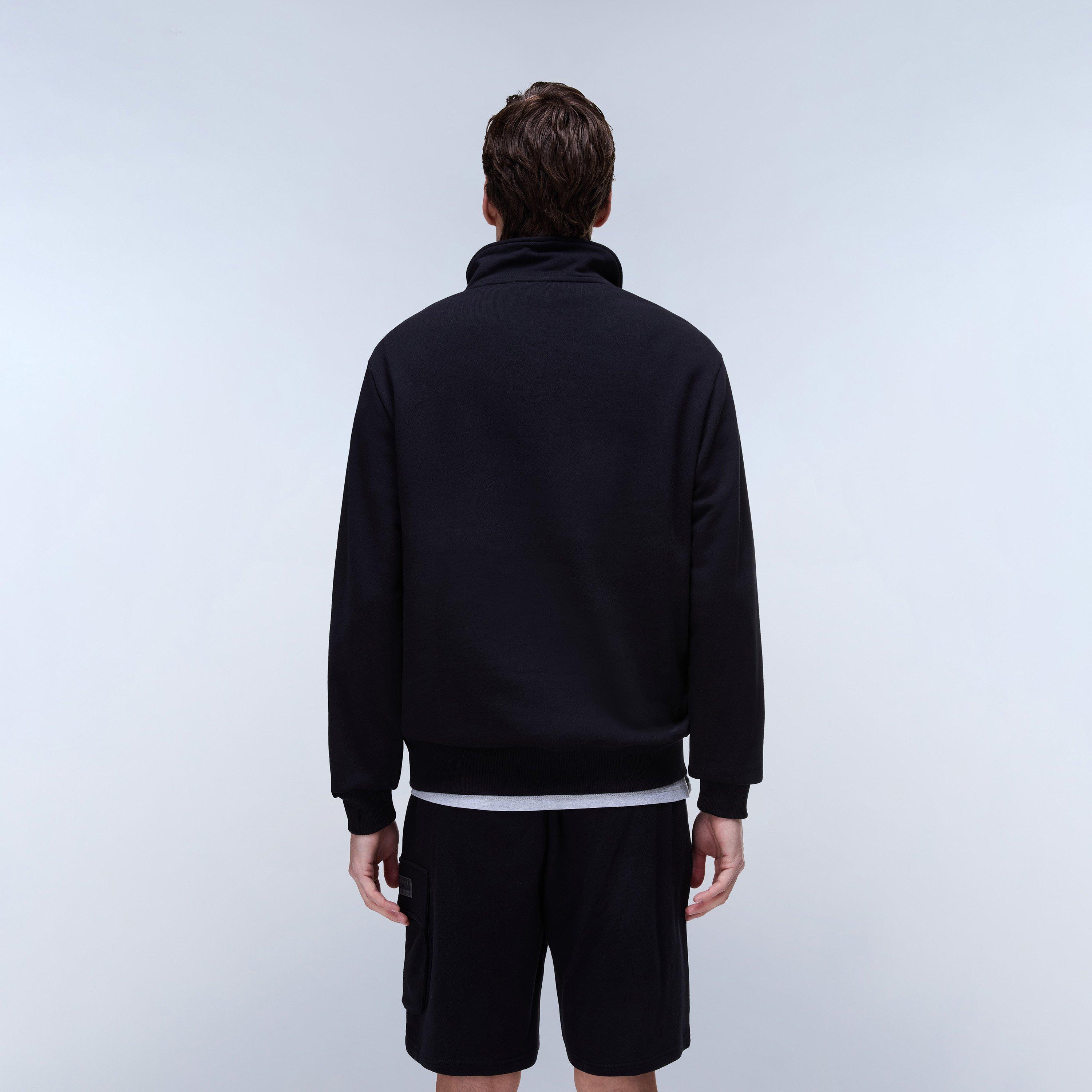 Black - Napapijri - Napa Box 1/4 Zip Mens - 4