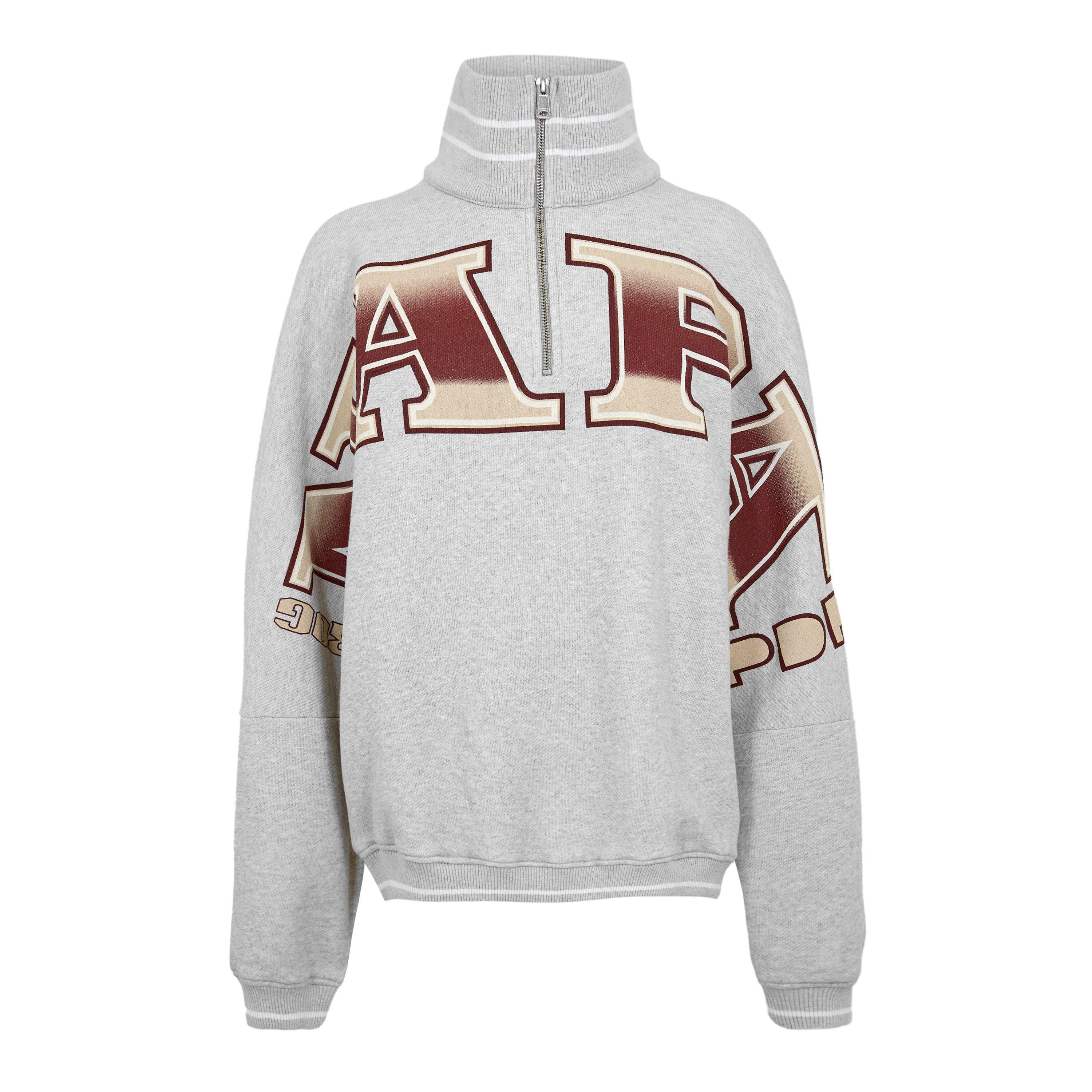 Napapijri x PDF Half Zip Sweat - Grey - XL