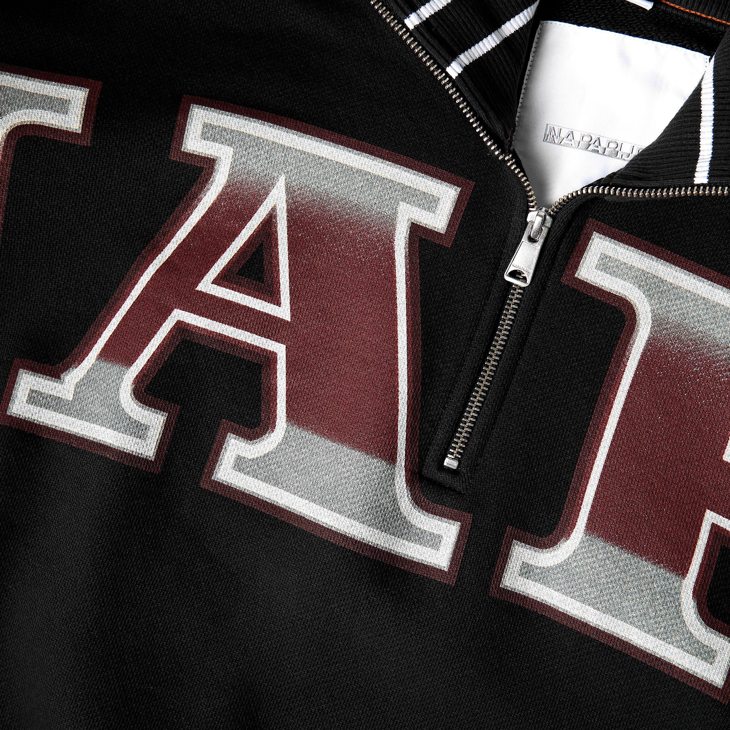 Black - Napapijri - x PDF Half Zip Sweat - 5