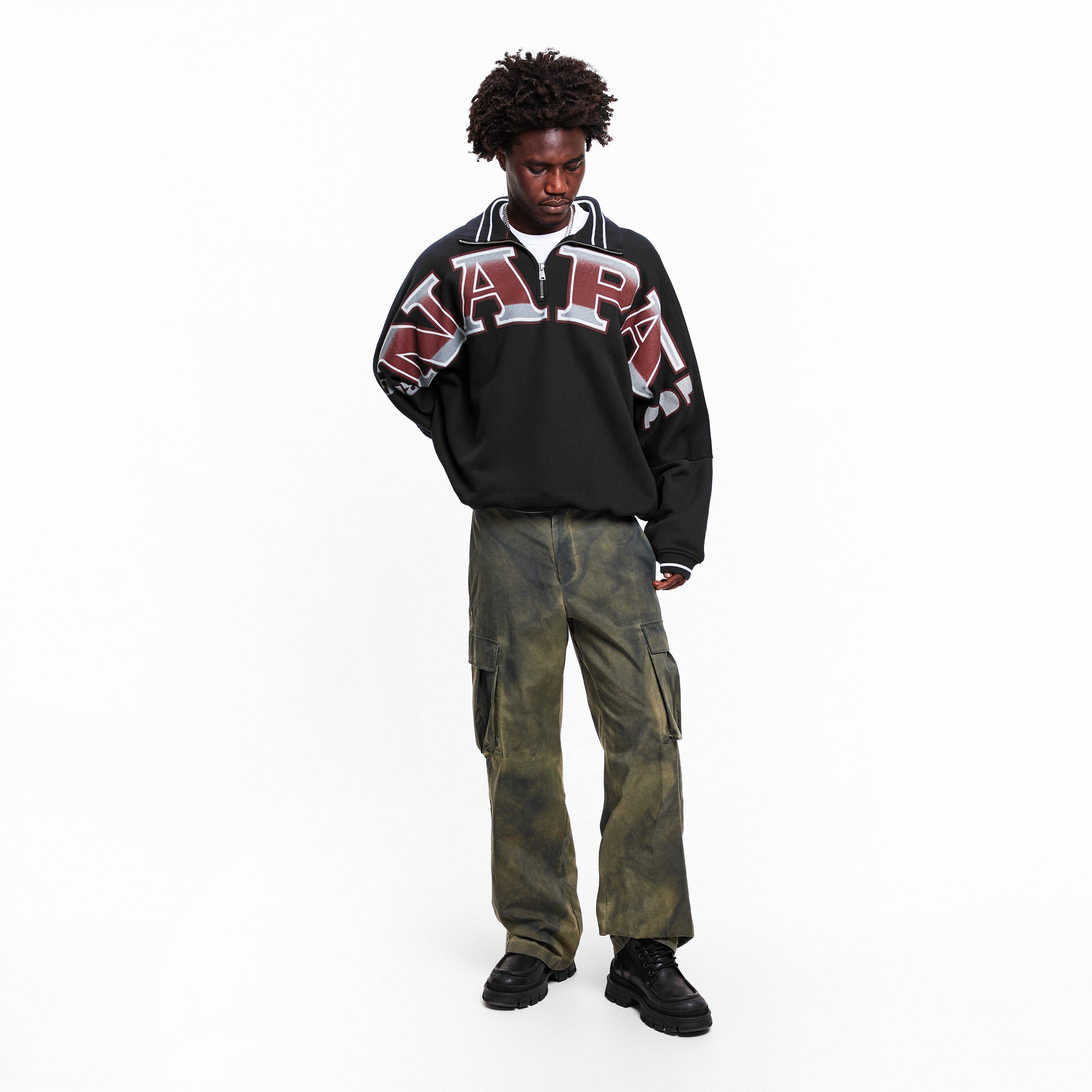 Black - Napapijri - x PDF Half Zip Sweat - 6