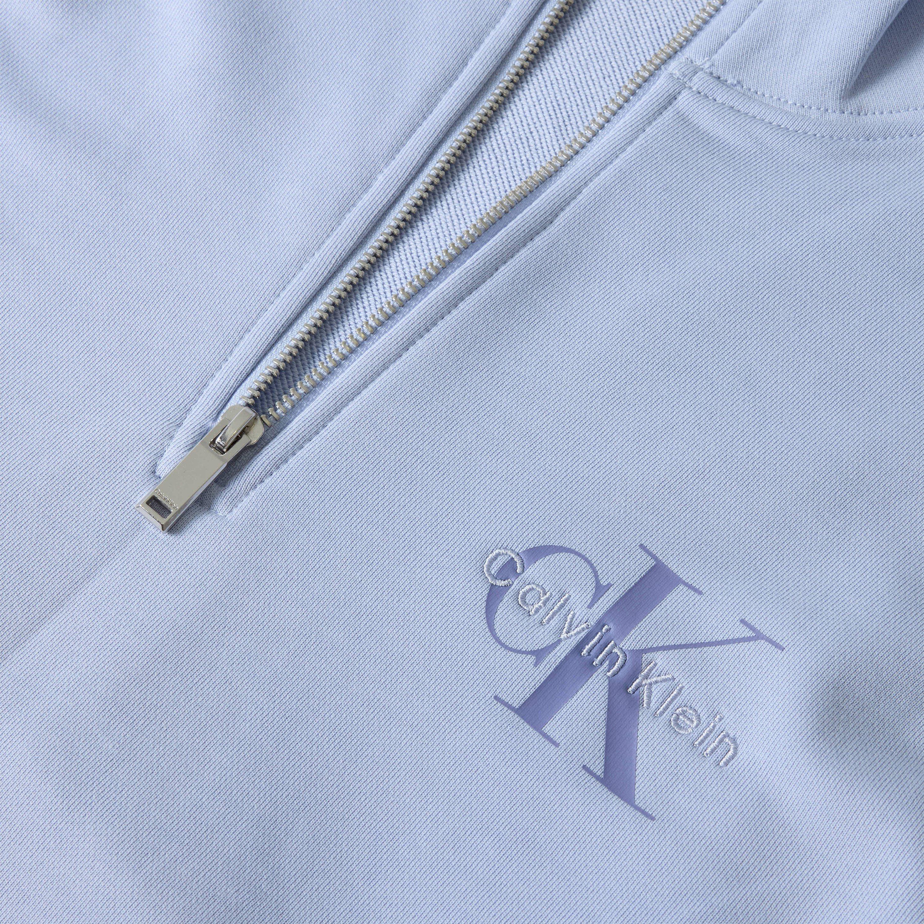 Casual Azul - Calvin Klein Jeans - Men's 1/4 Zip Fleece - 3