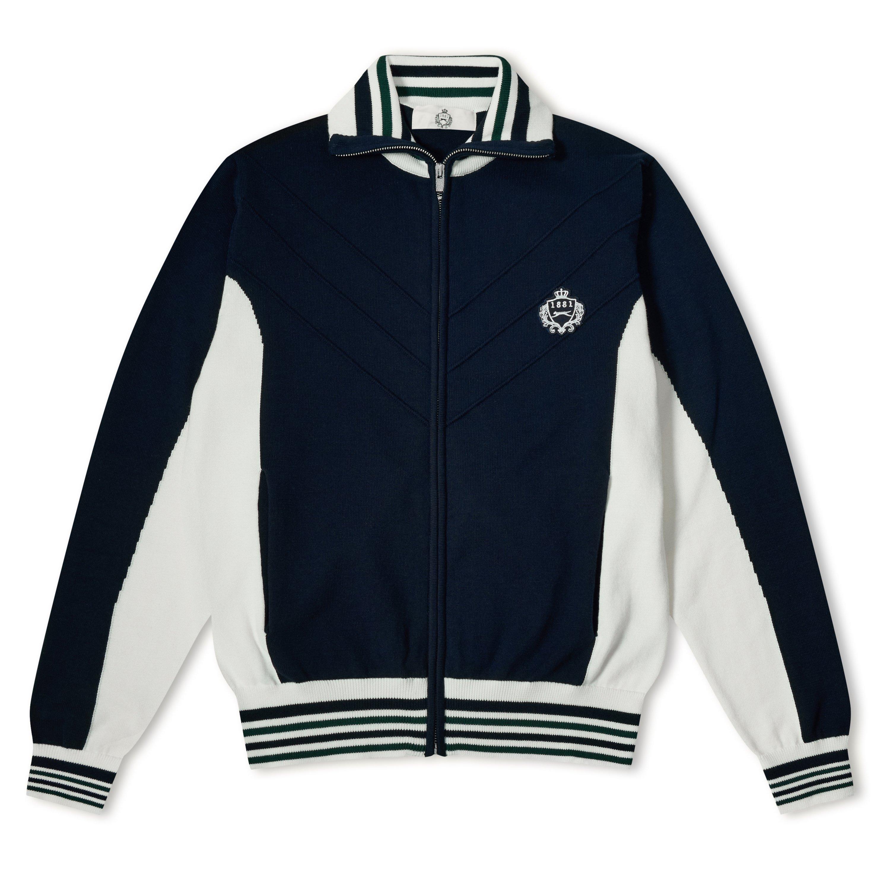 Blue - Slazenger Off-Court - Mens Off-Court Terrace Track Jacket - 1