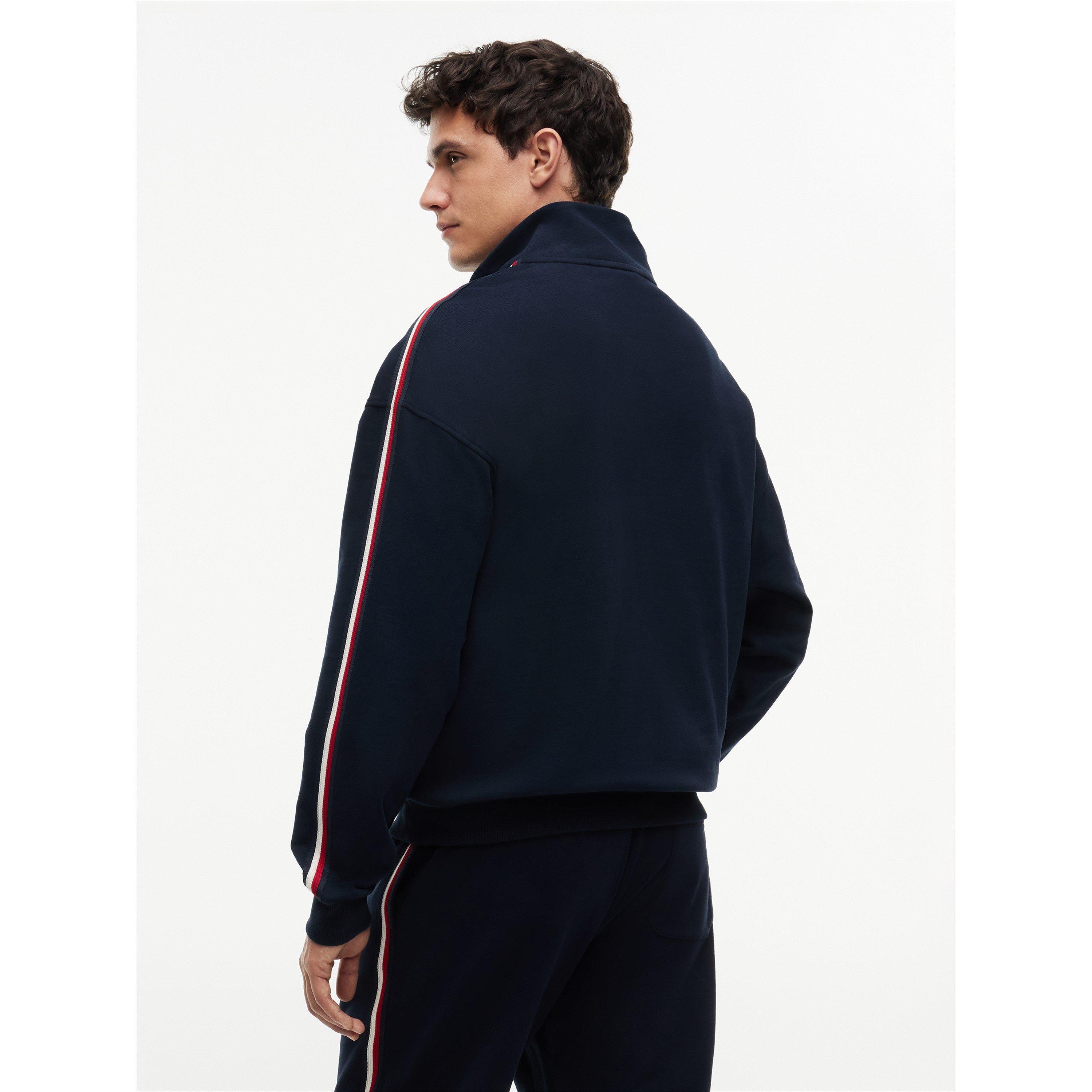 Navy Blue - Tommy Hilfiger - THB Glbl Stripe 1/2 Sn64 - 5