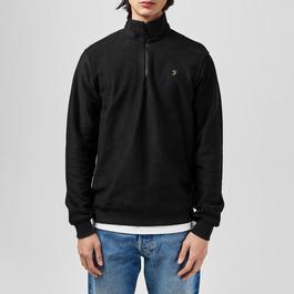 Farah Weah Half Zip Fleece Top