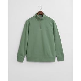 Gant Shield Half Zip Sweatshirt