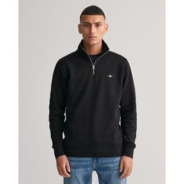 Gant Shield Half Zip Sweatshirt