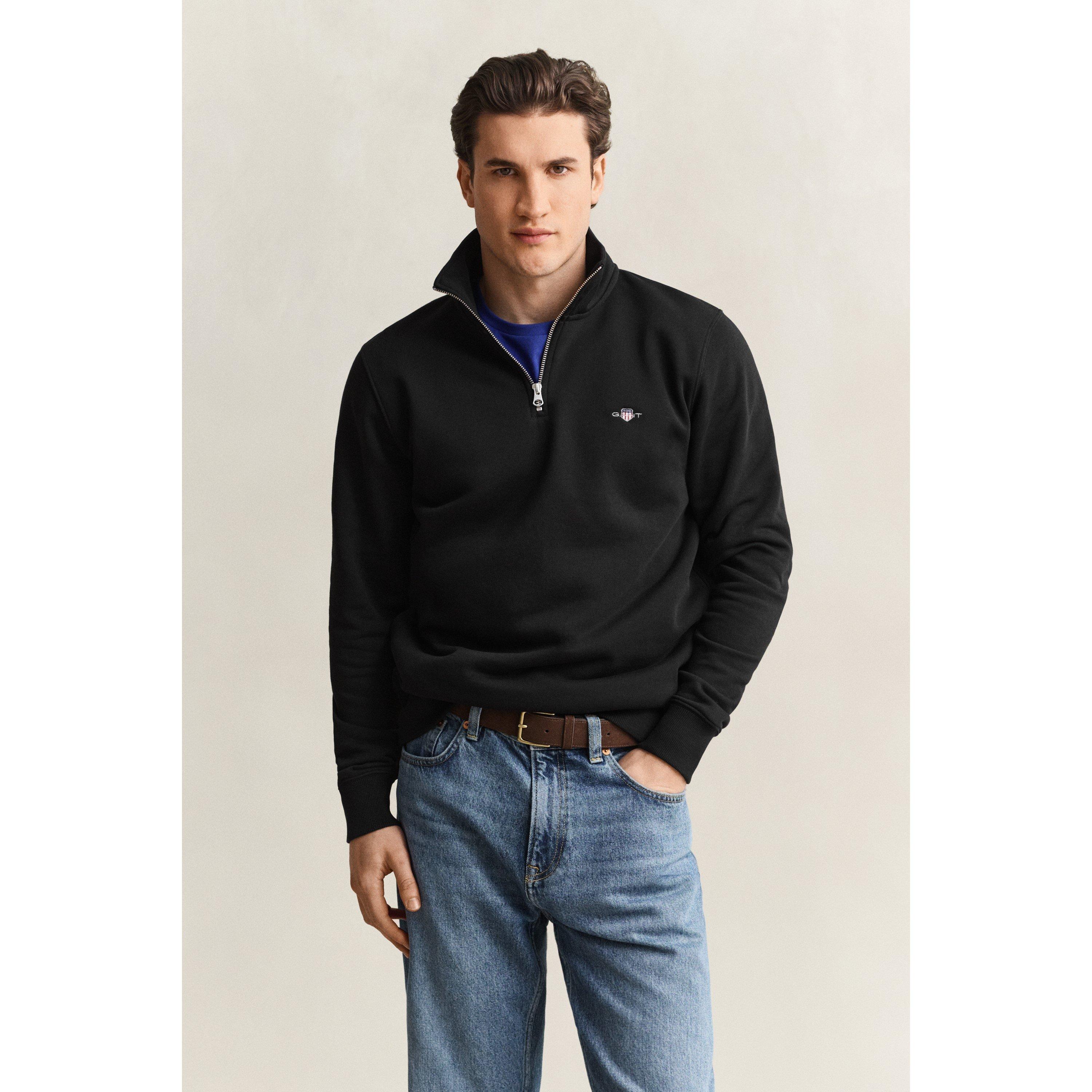 Sort 005 - Gant - Shield Half-Zip Sweatshirt - 3