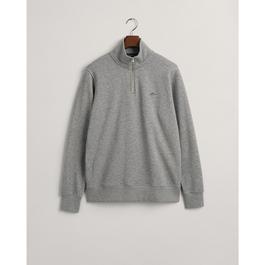 Gant Shield Half Zip Sweatshirt