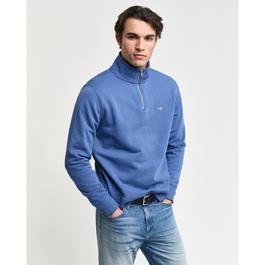 Gant Shield Half Zip Sweatshirt