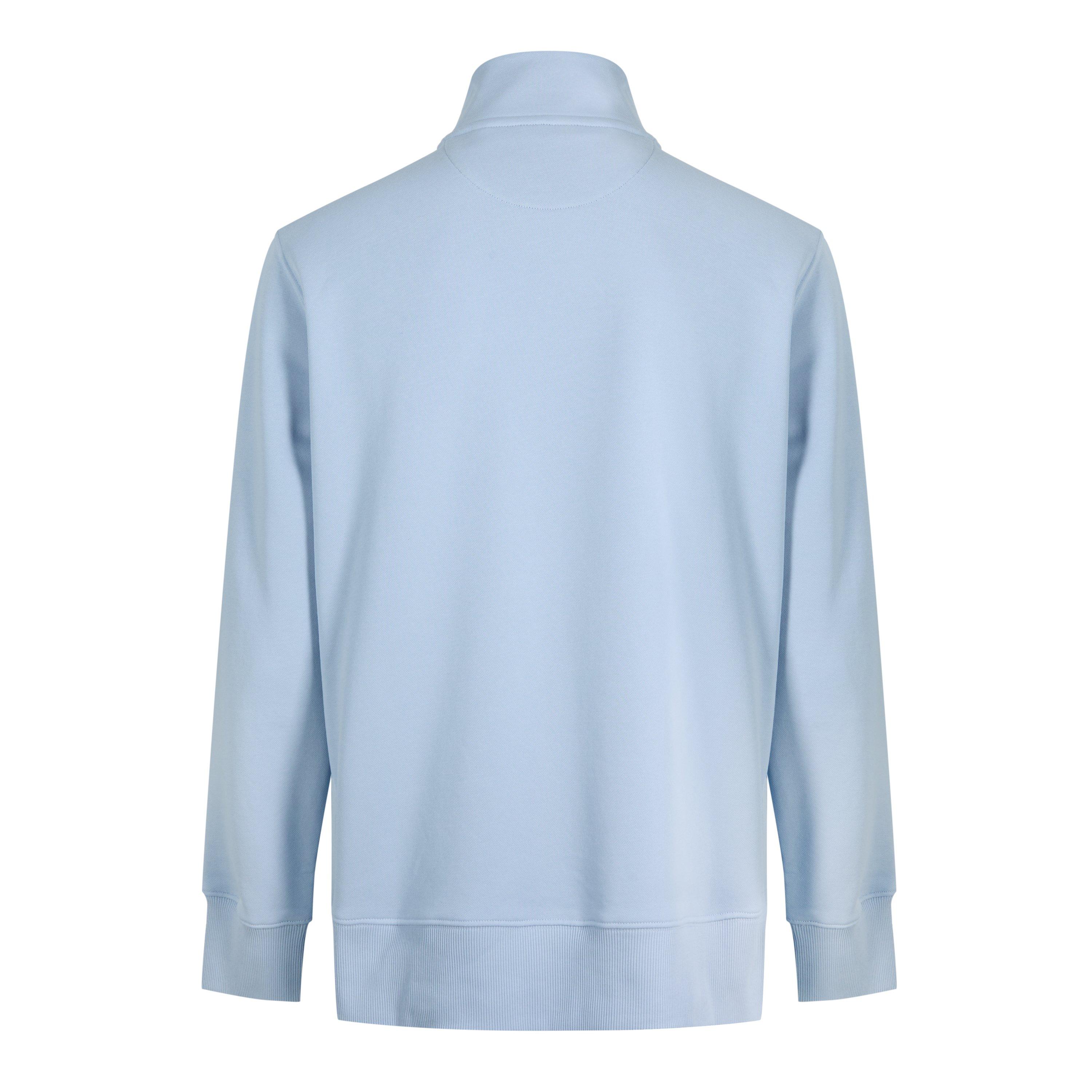 Fresh Blue - Gant - Shield Half-Zip Sweatshirt - 2