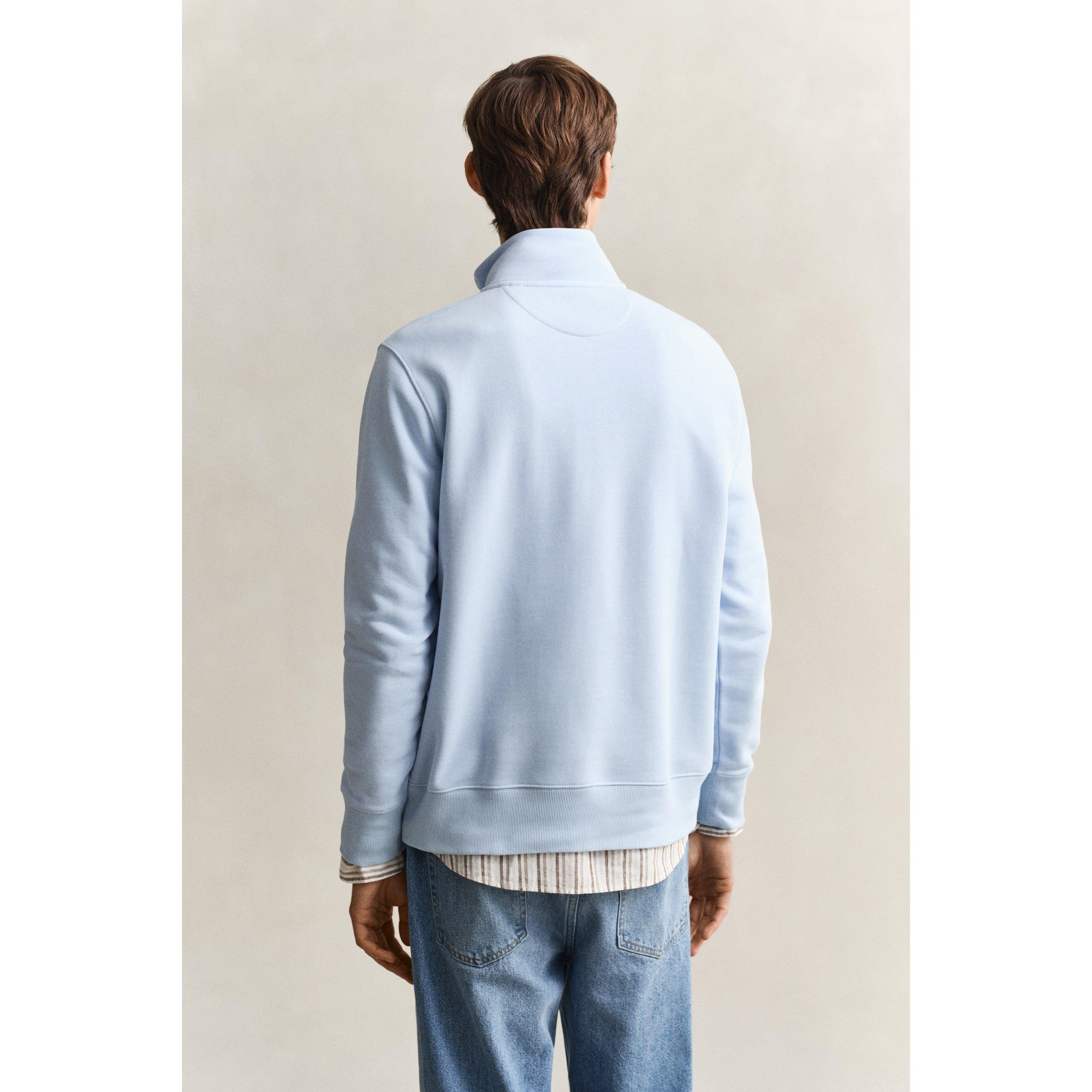 Fresh Blue 457 - Gant - Shield Half-Zip Sweatshirt - 2