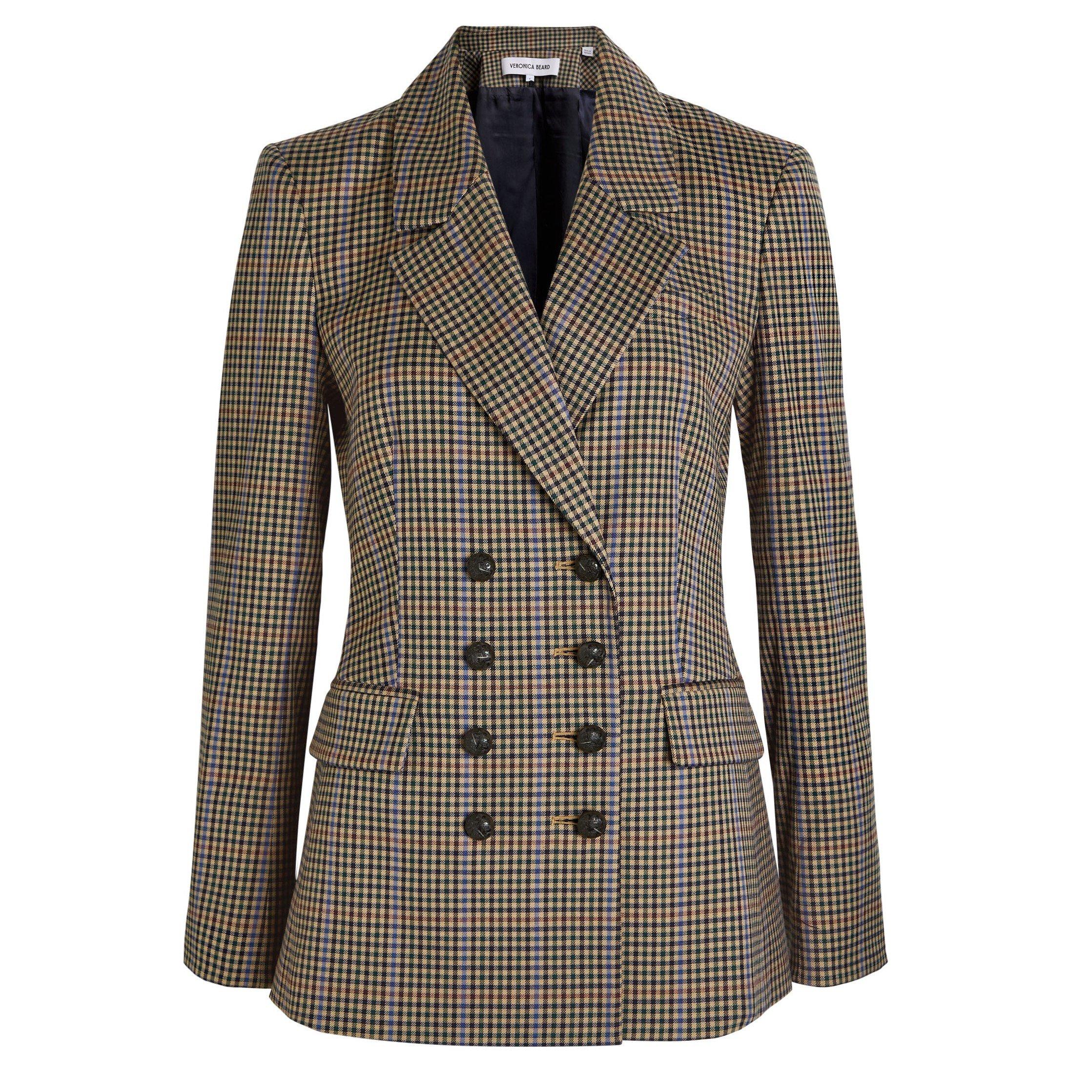BROWN AND OTHER - Veronica Beard - J CLAUDE DICKEY JACKET - 1