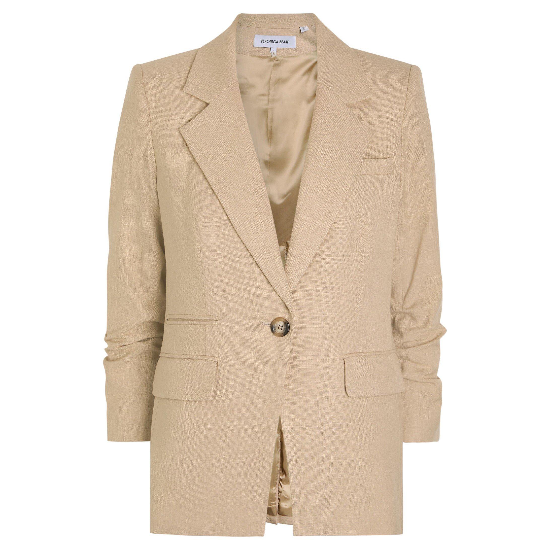 KHAKI - Veronica Beard - J BATTISTA DICKEY JACKET - 1