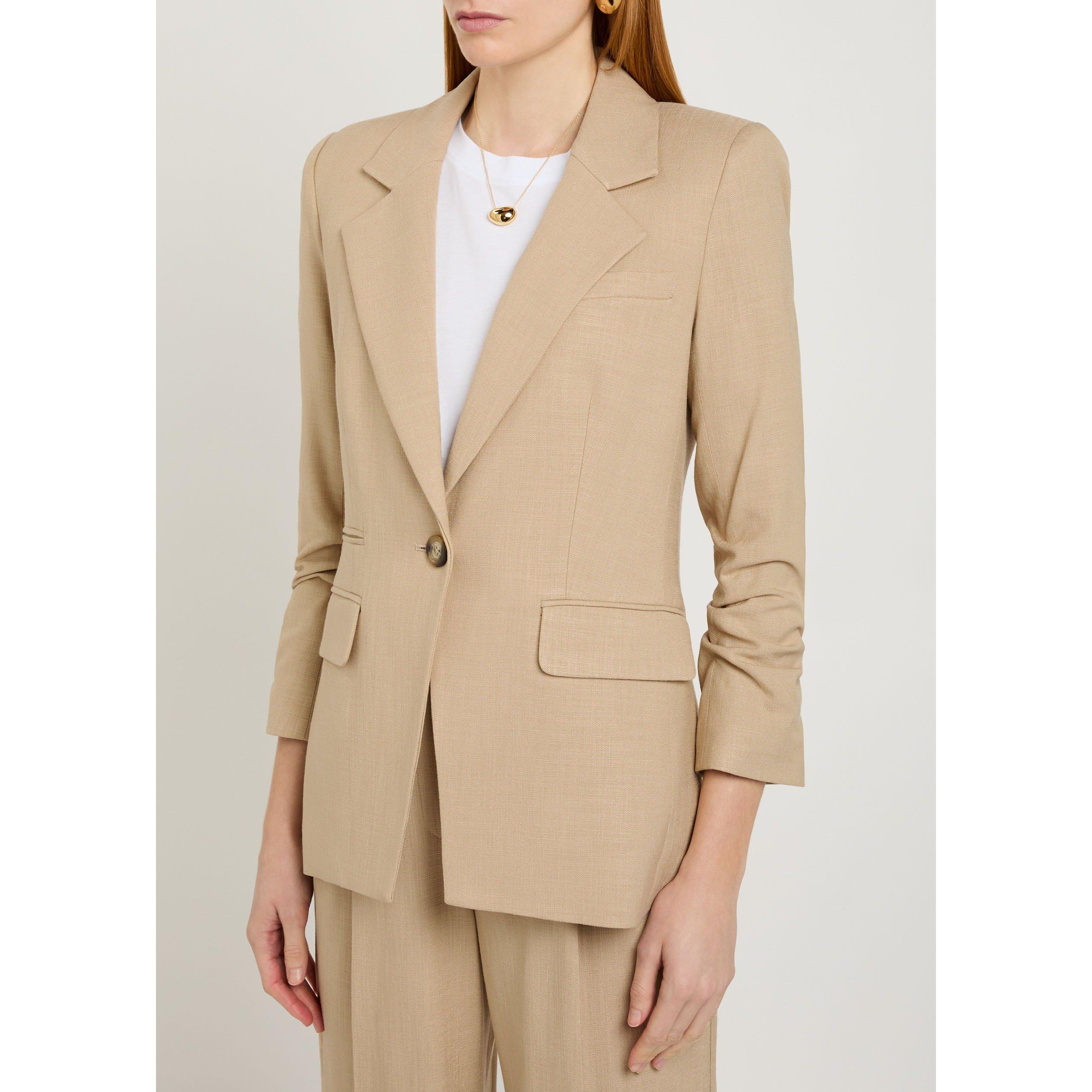 KHAKI - Veronica Beard - J BATTISTA DICKEY JACKET - 2