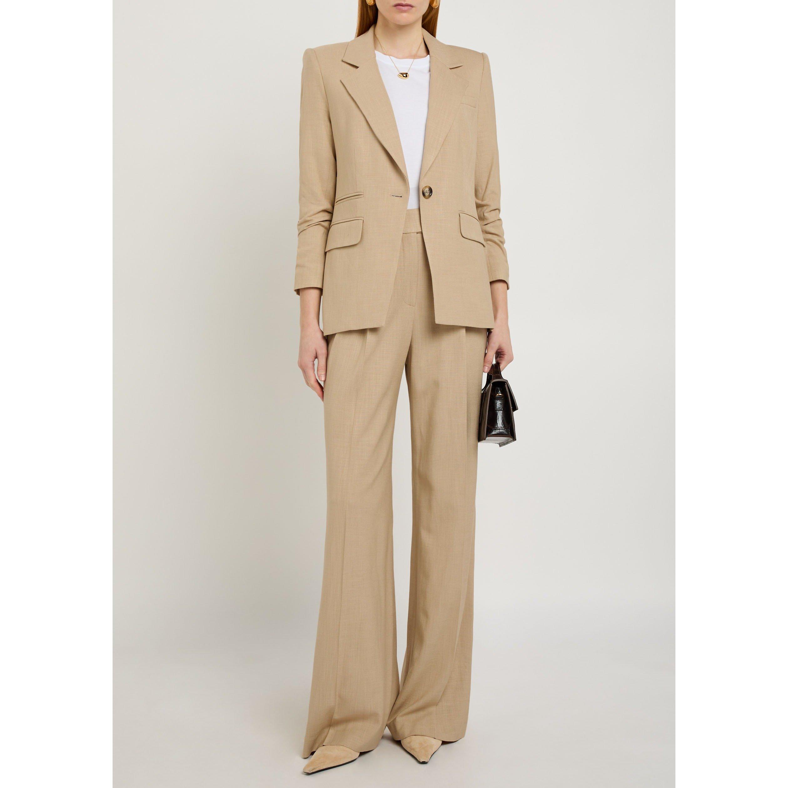 KHAKI - Veronica Beard - J BATTISTA DICKEY JACKET - 5