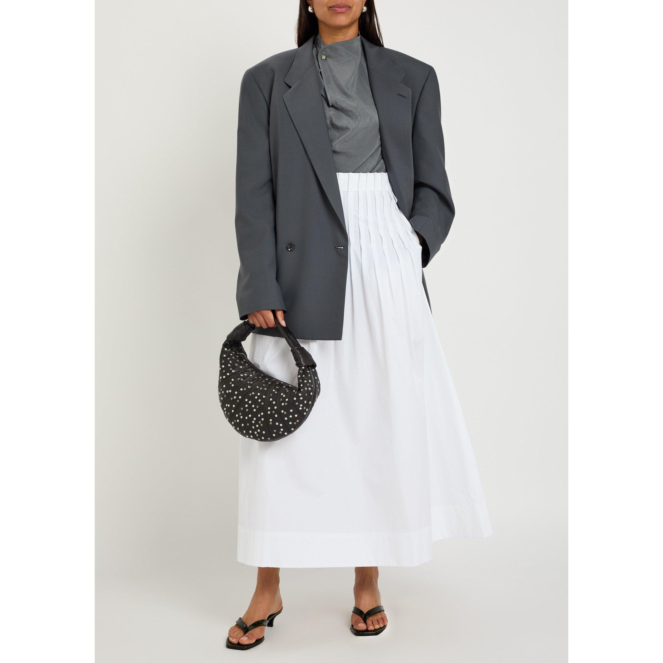DARK GREY - Lemaire - Women's Tailored Double-Breasted Wool Blazer - 5