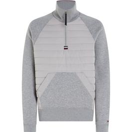 Tommy Hilfiger Mix Media Half Zip