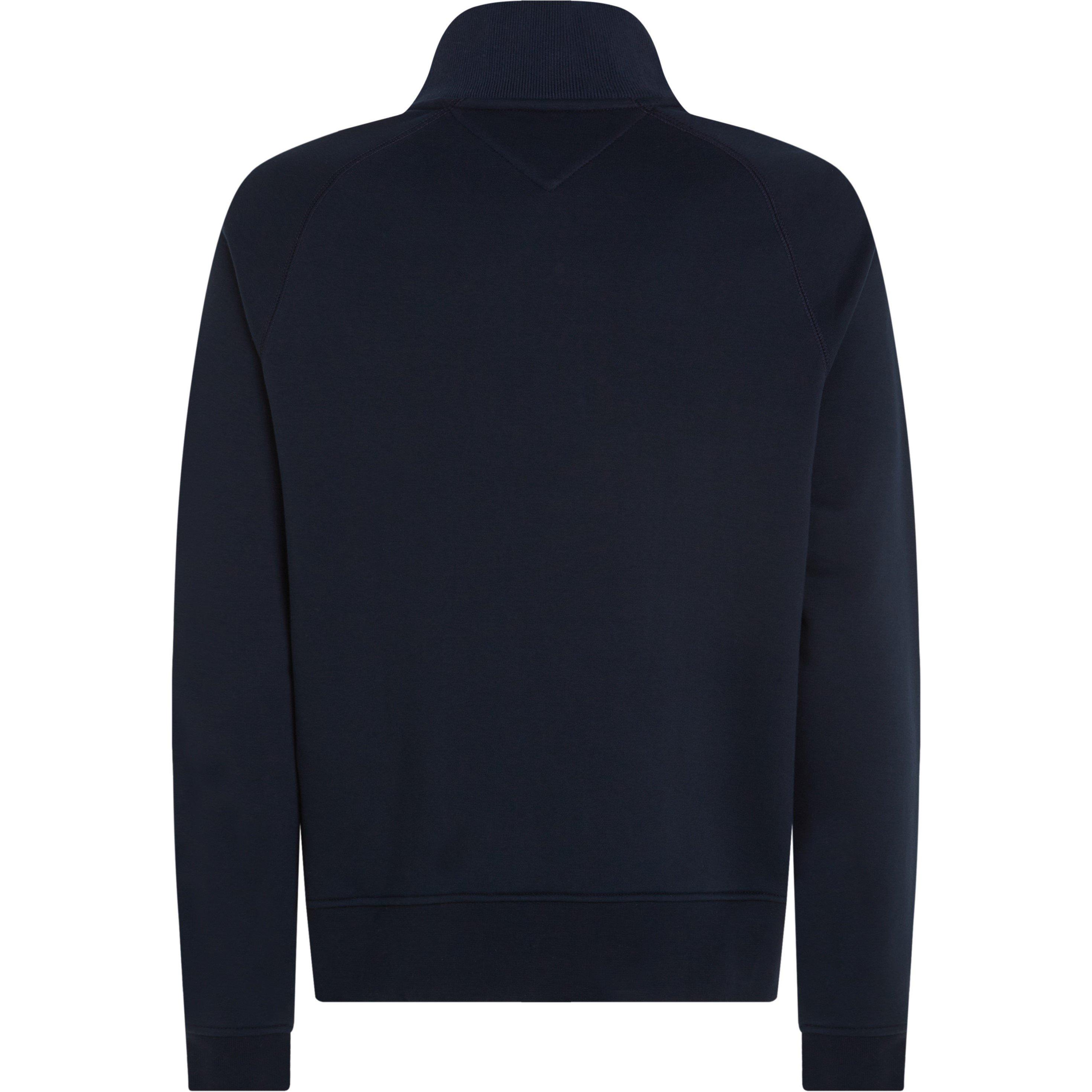 Desert Sky DW5 - Tommy Hilfiger - Mixed Media Half Zip Fleece Top - 5