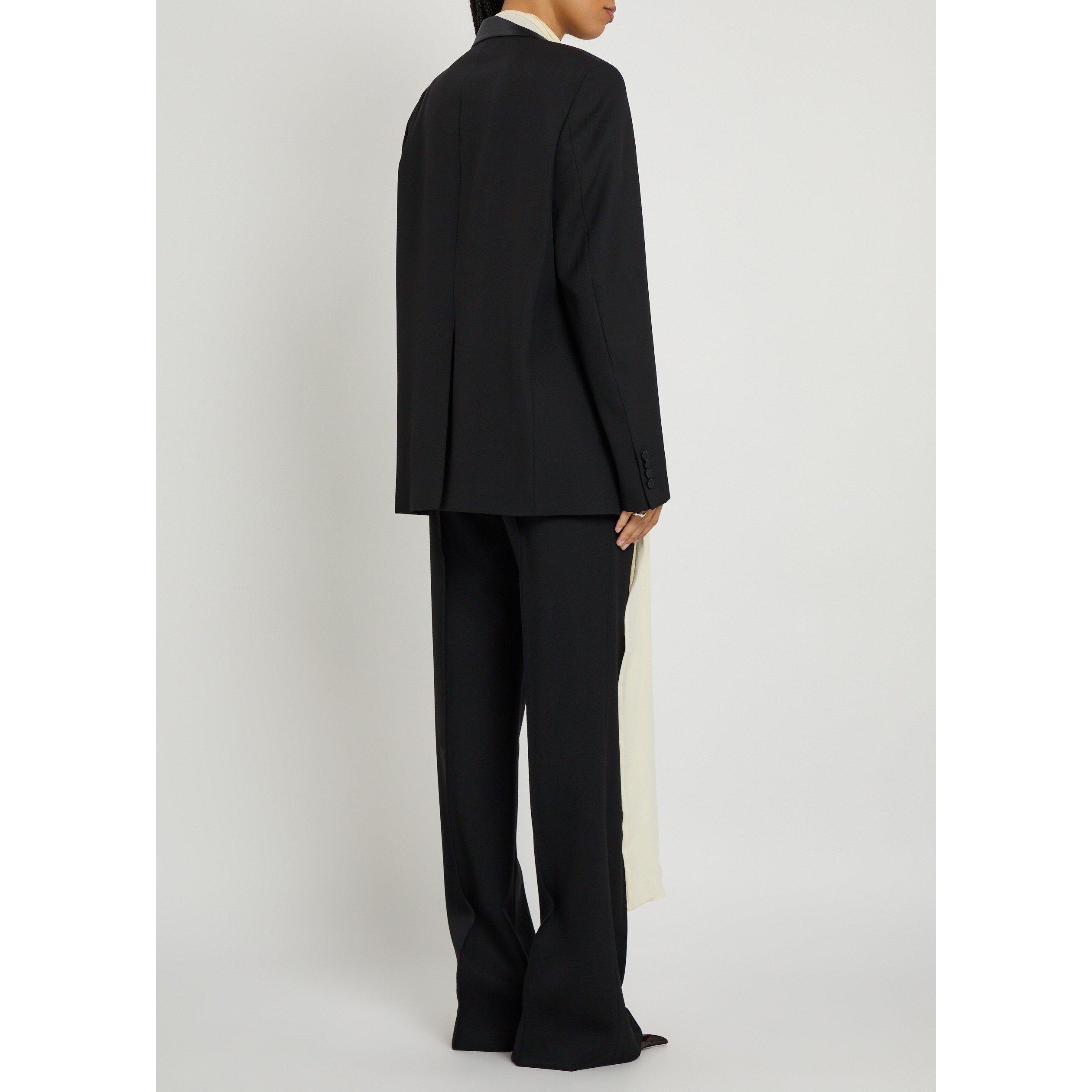BLACK - Armarium - J RANIA SMOKING JACKET IN VIRG - 3