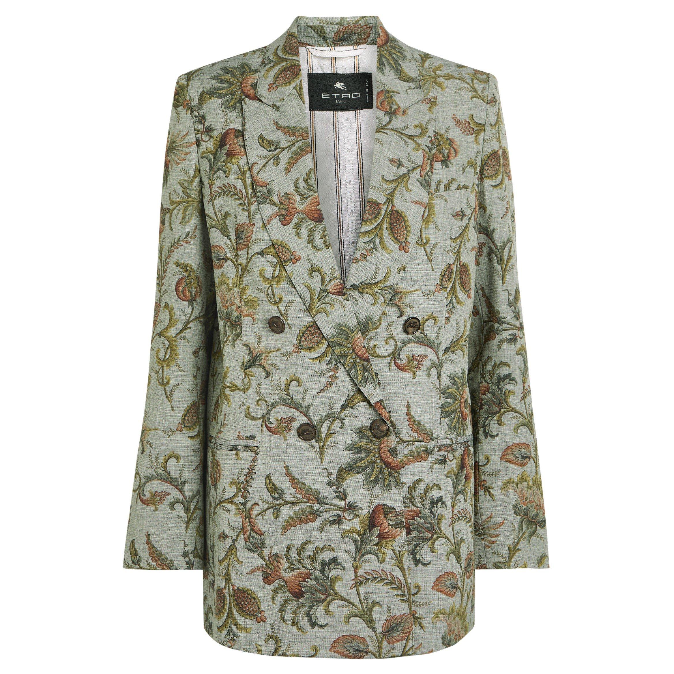 MULTICOLOURED 1 - Etro - PATTERNED BLAZER JACKET