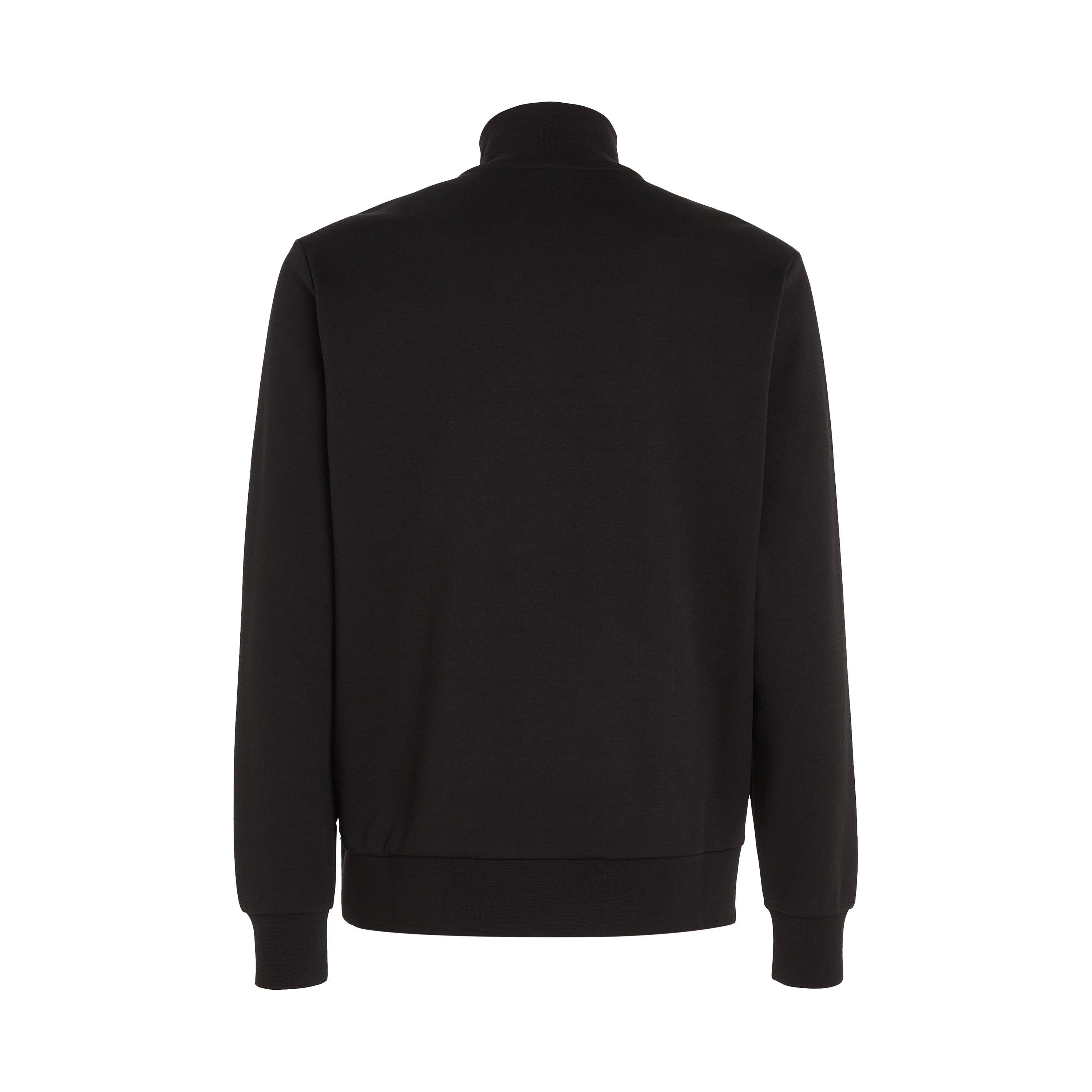 Ck Black - Calvin Klein - Men's Micro Logo quarter Zip Fleece - 6